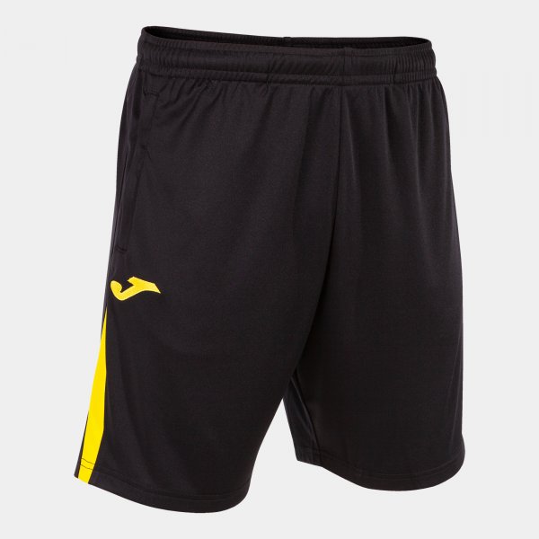 Bermuda shorts man Championship VII black yellow