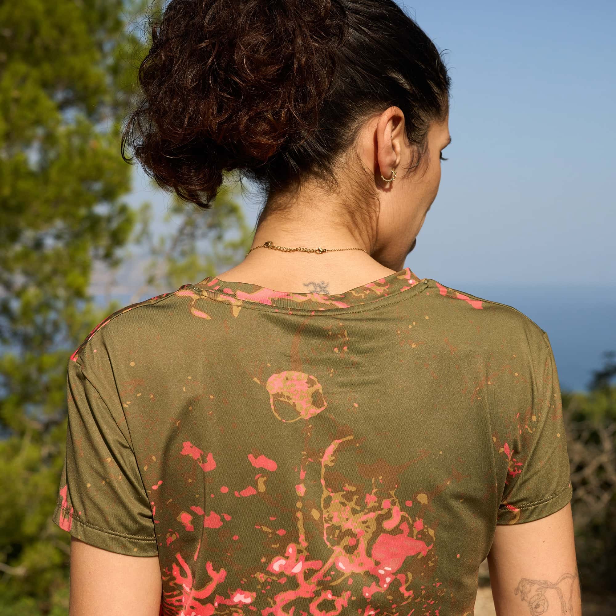 Shirt short sleeve woman Mystic