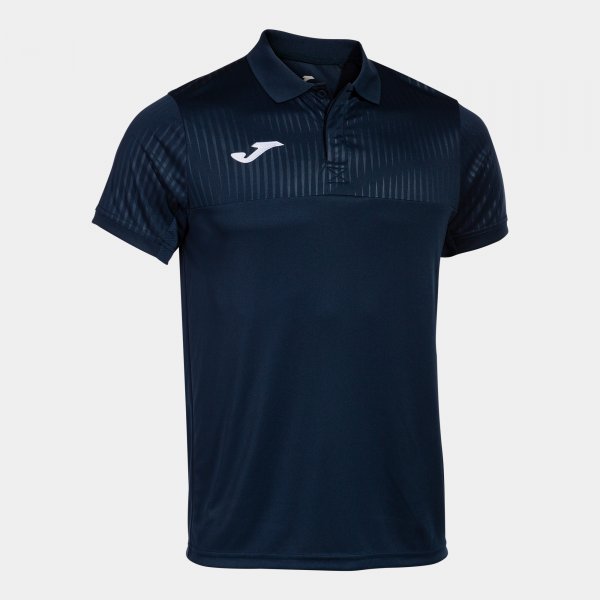 Polo shirt short-sleeve man Montreal navy blue