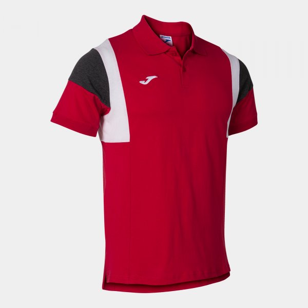 Polo shirt short-sleeve man Confort III red