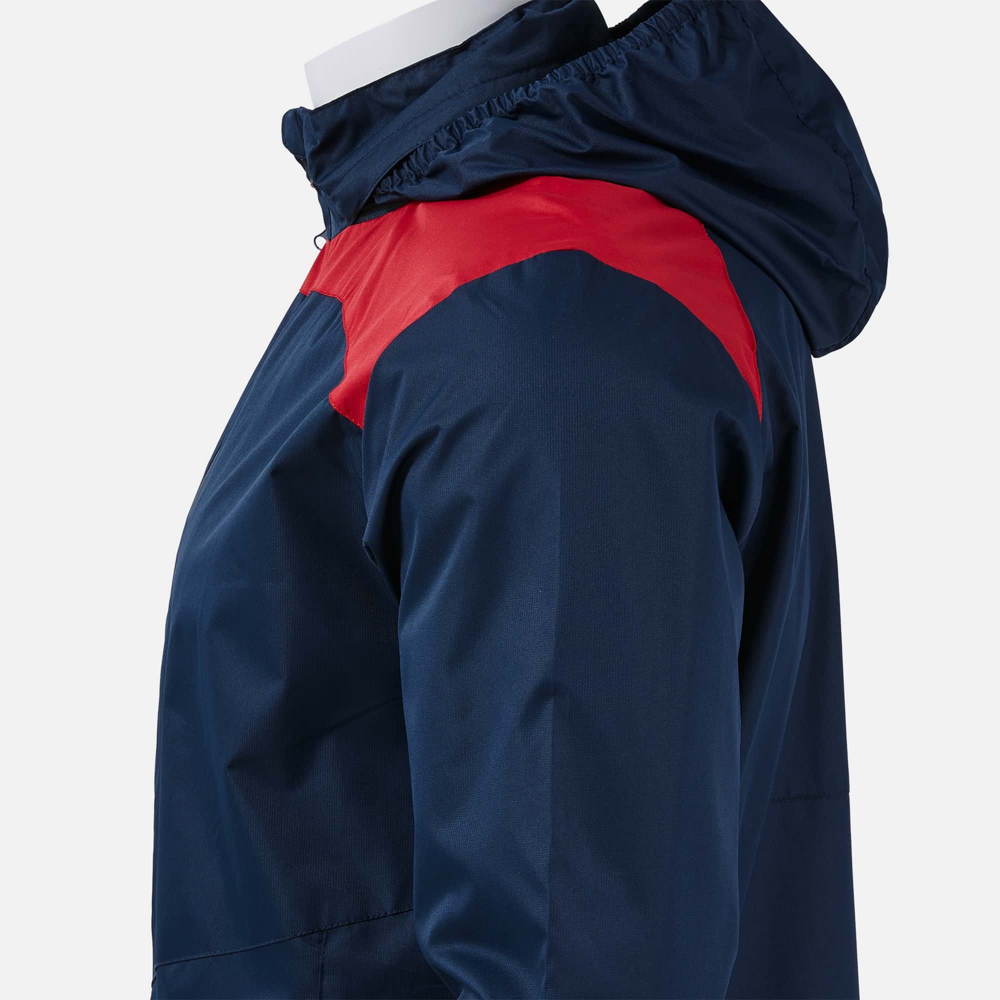 Rainjacket man Glacier