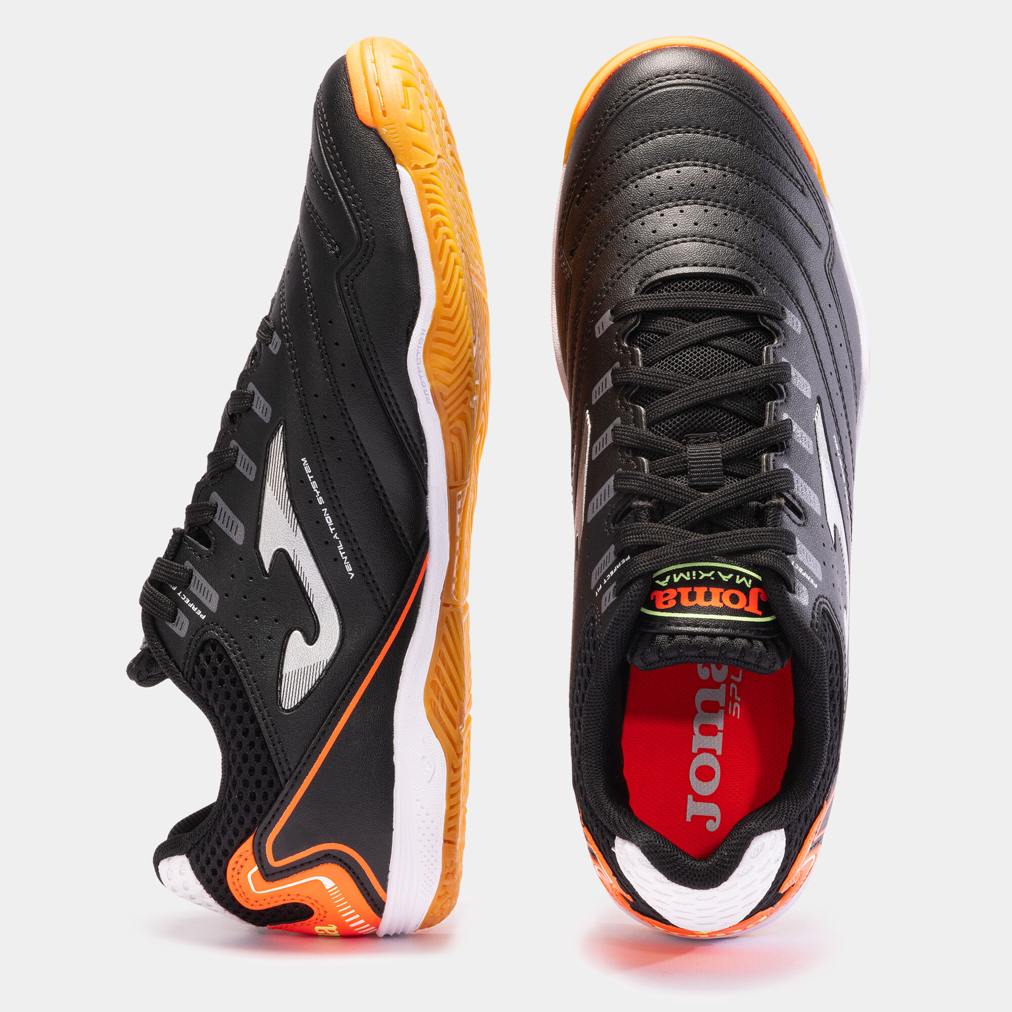 Futsal shoes Maxima 23 indoor black orange