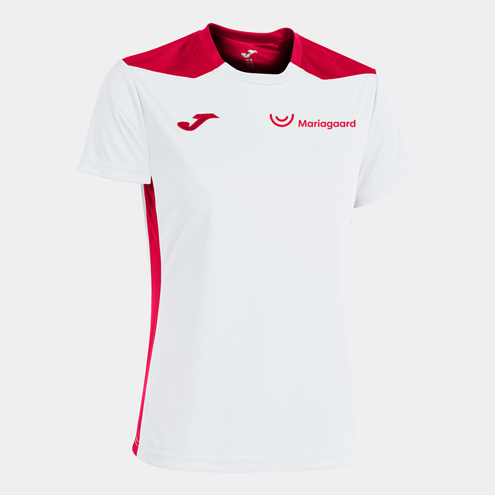 Mariagaard - Shirt short sleeve woman Championship VI white red