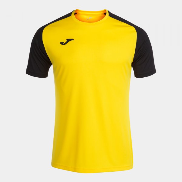 Shirt short sleeve man Academy IV yellow black
