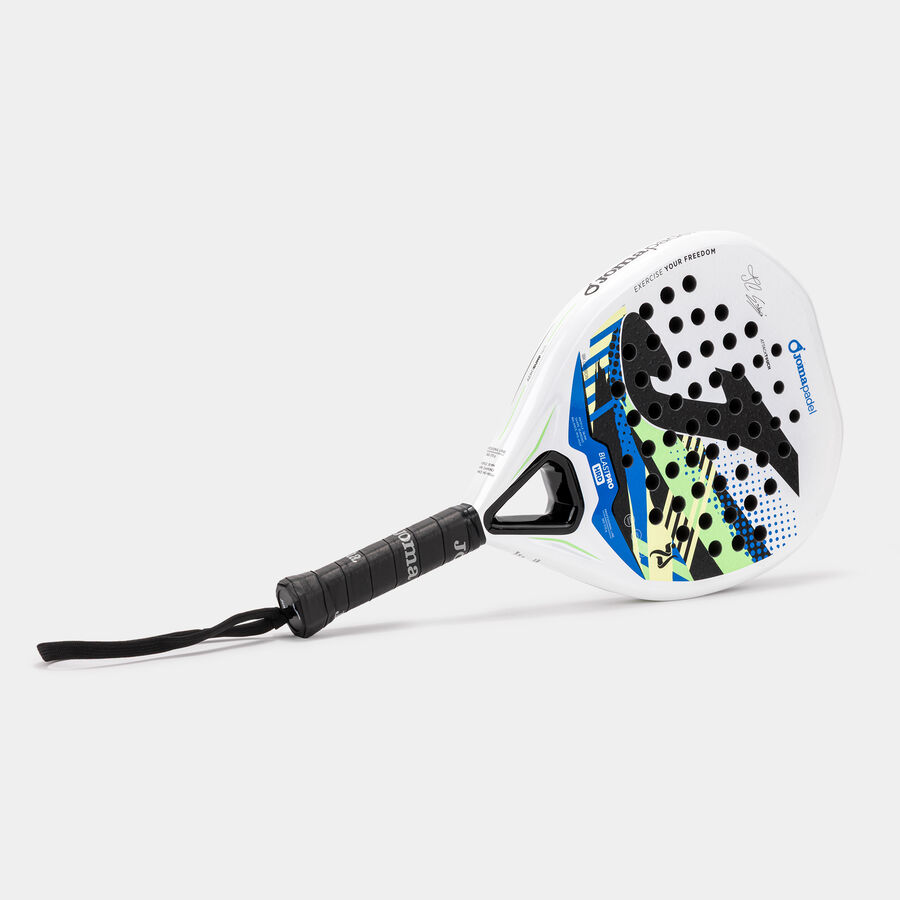 Padel racket Blast Pro Hrd Juanlu Esbri white royal blue
