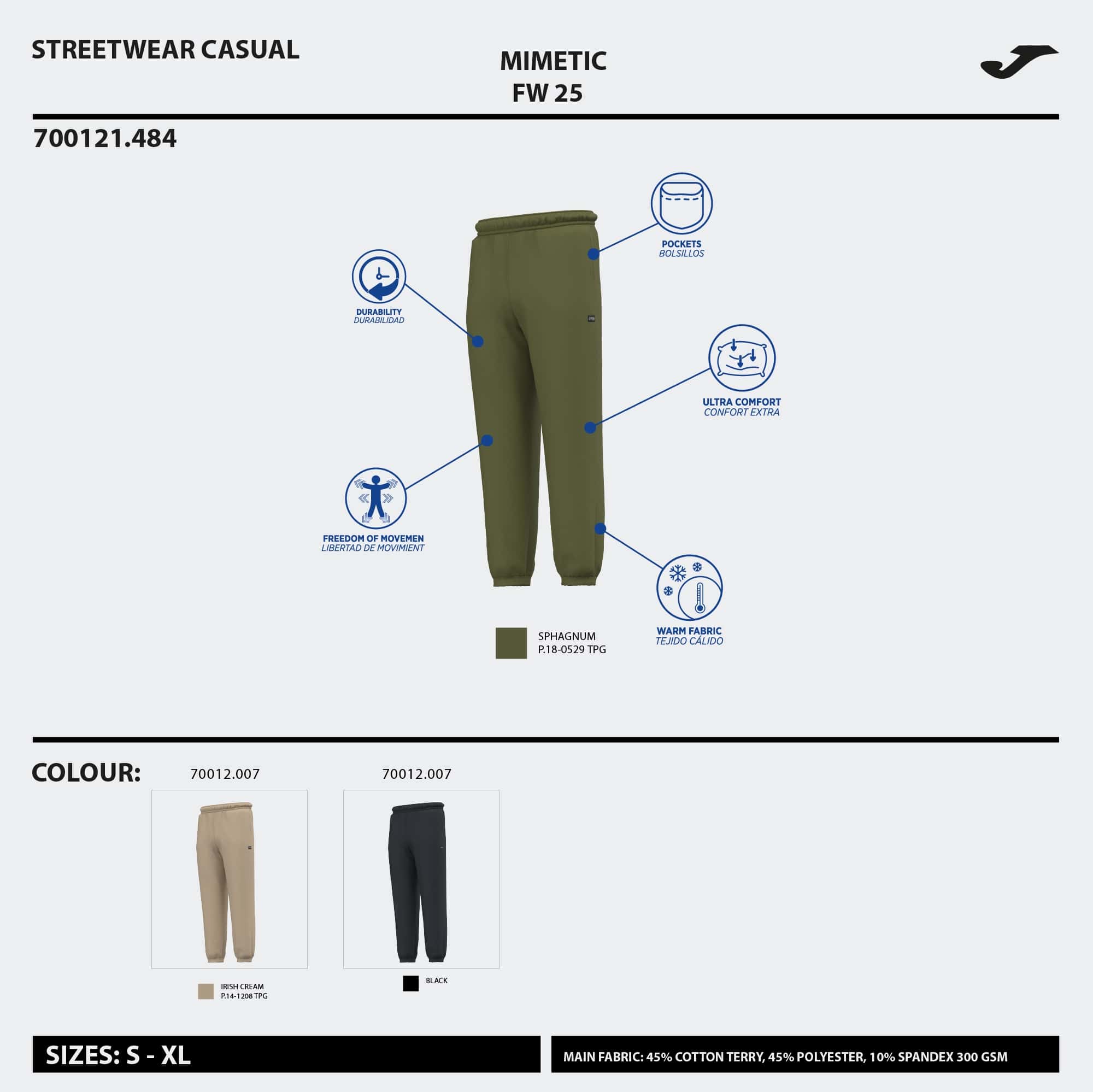 Longs pants unisex Mimetic