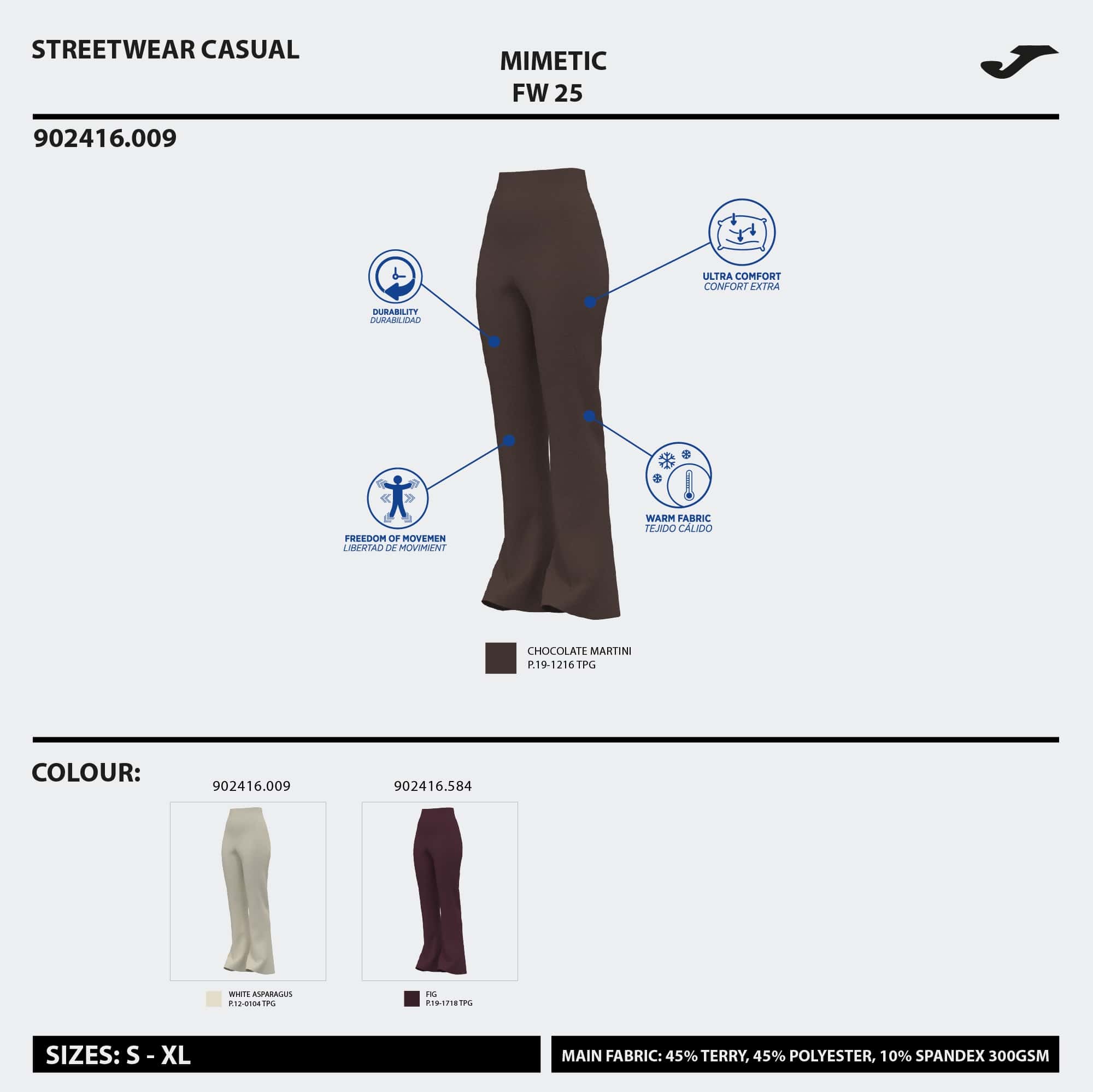 Longs pants woman Mimetic