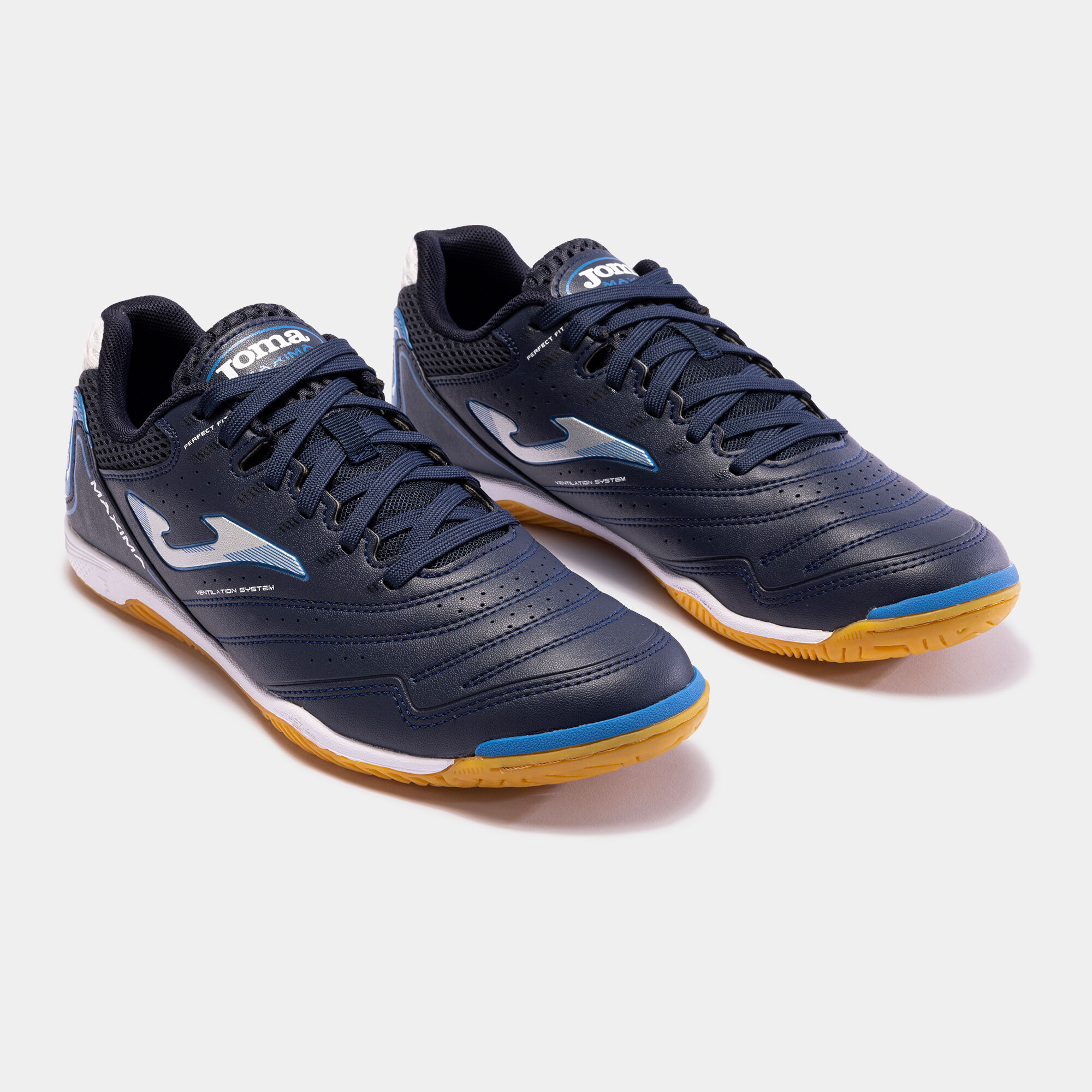 Futsal shoes Maxima 23 indoor navy blue royal blue