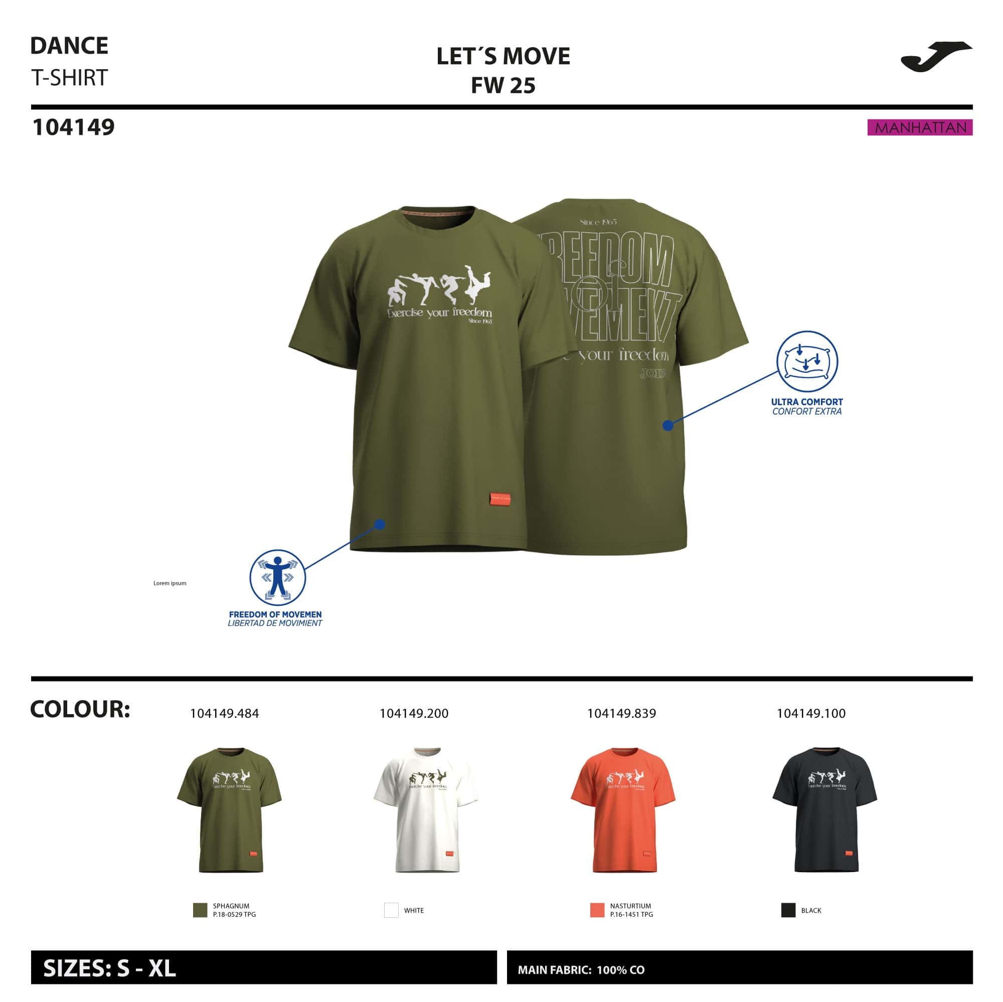 Shirt short sleeve man Step