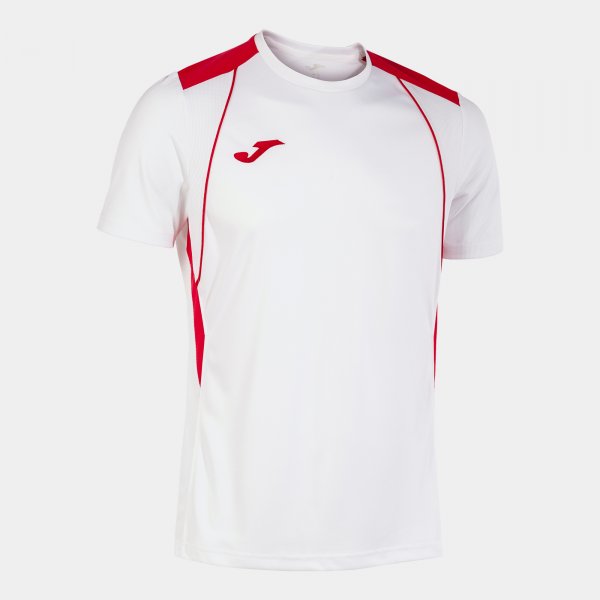 Shirt short sleeve man Championship VII white red