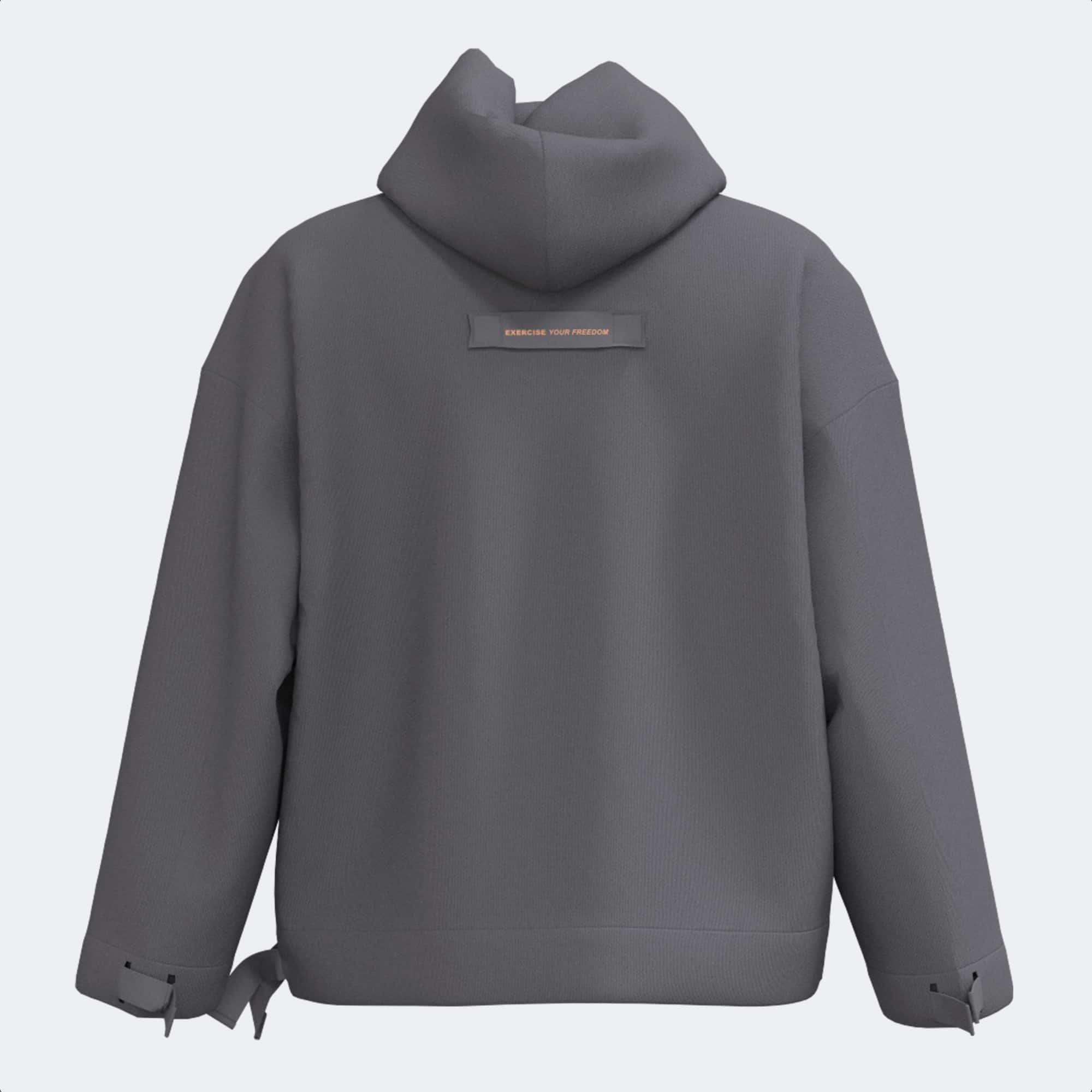 Hooded sweater woman Step