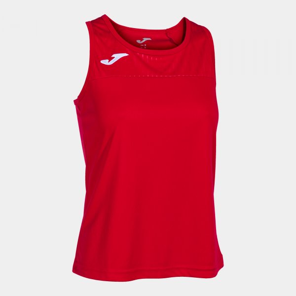Tank top woman Montreal red
