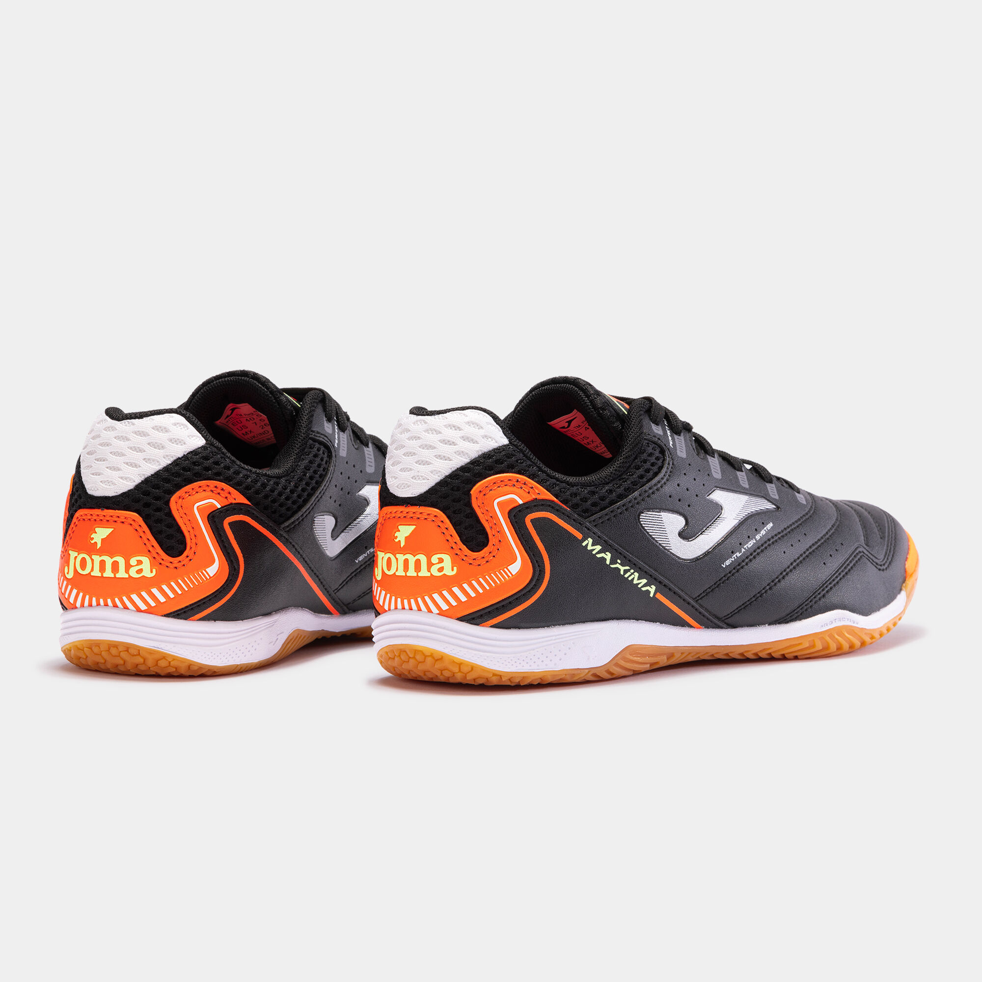 Futsal shoes Maxima 23 indoor black orange