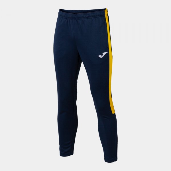 Longs pants man Eco Championship navy blue yellow