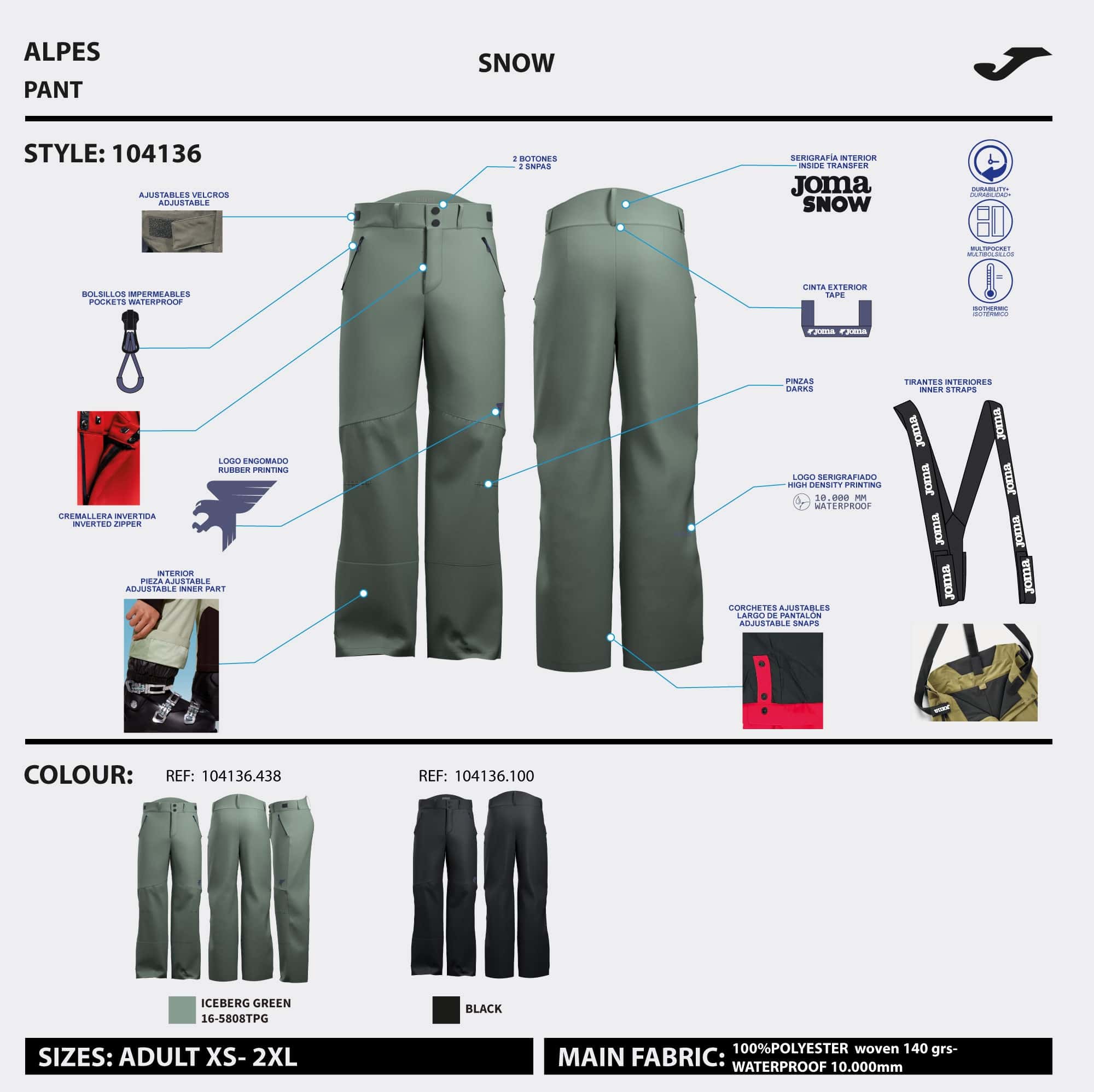 Longs pants man Everest