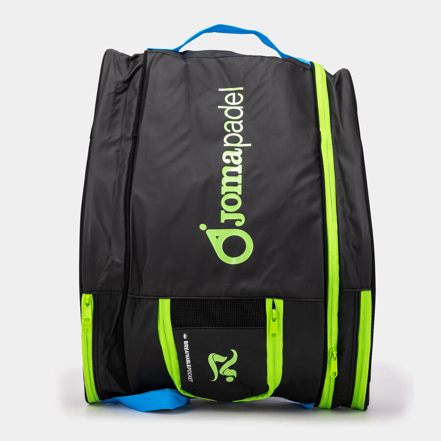 Padel racket bag Juanlu Esbrí black mx green