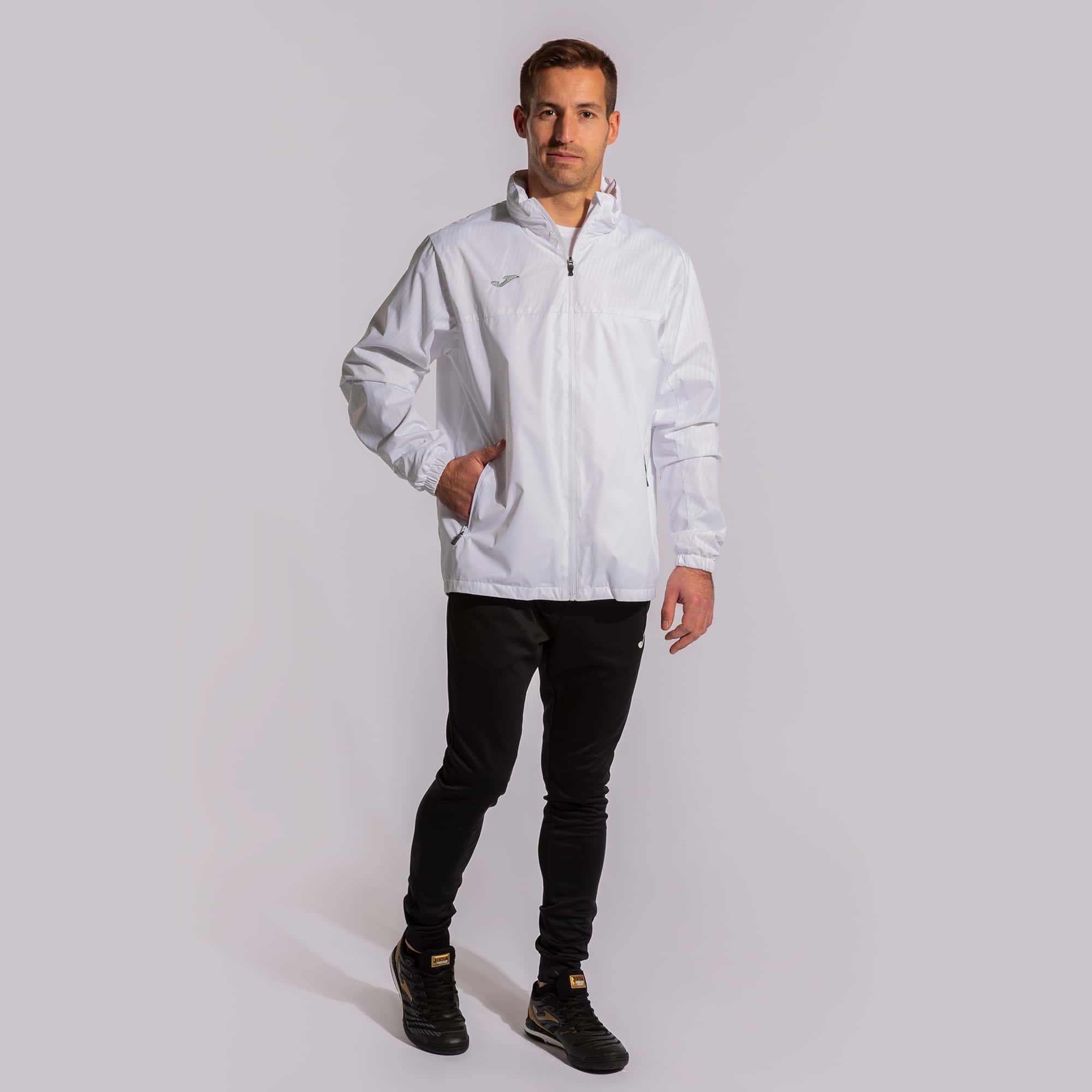 Rainjacket man Montreal
