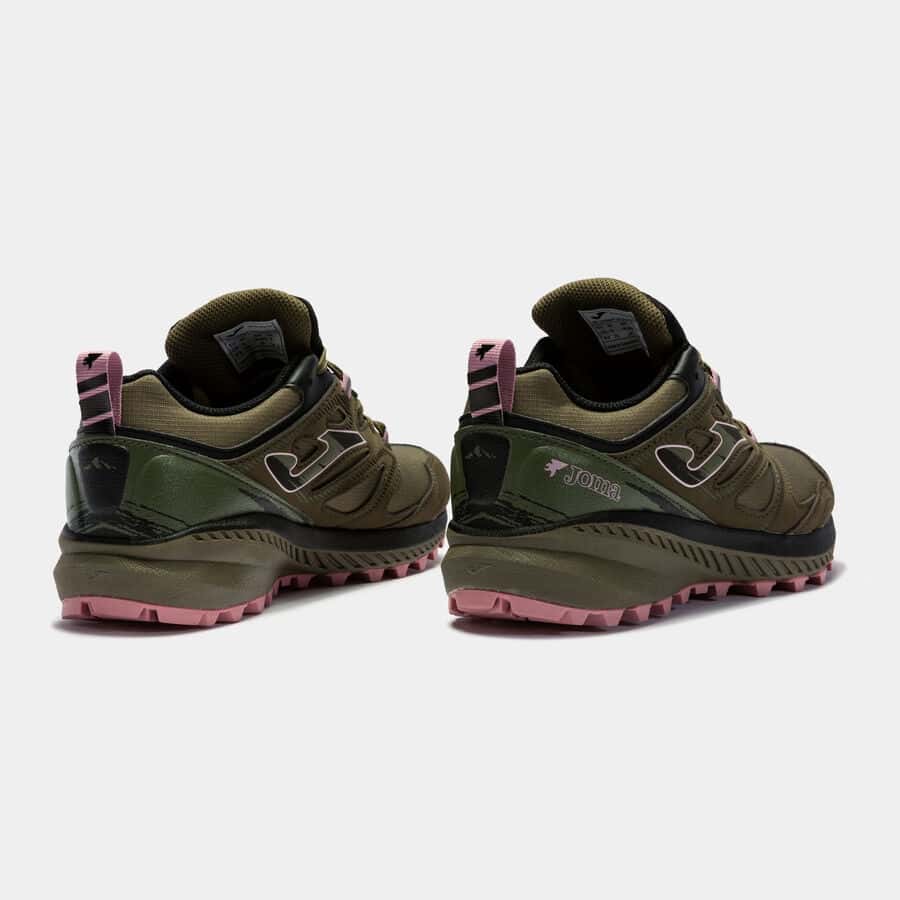 Trail-running shoes Vora Aislatex 21 woman khaki light pink