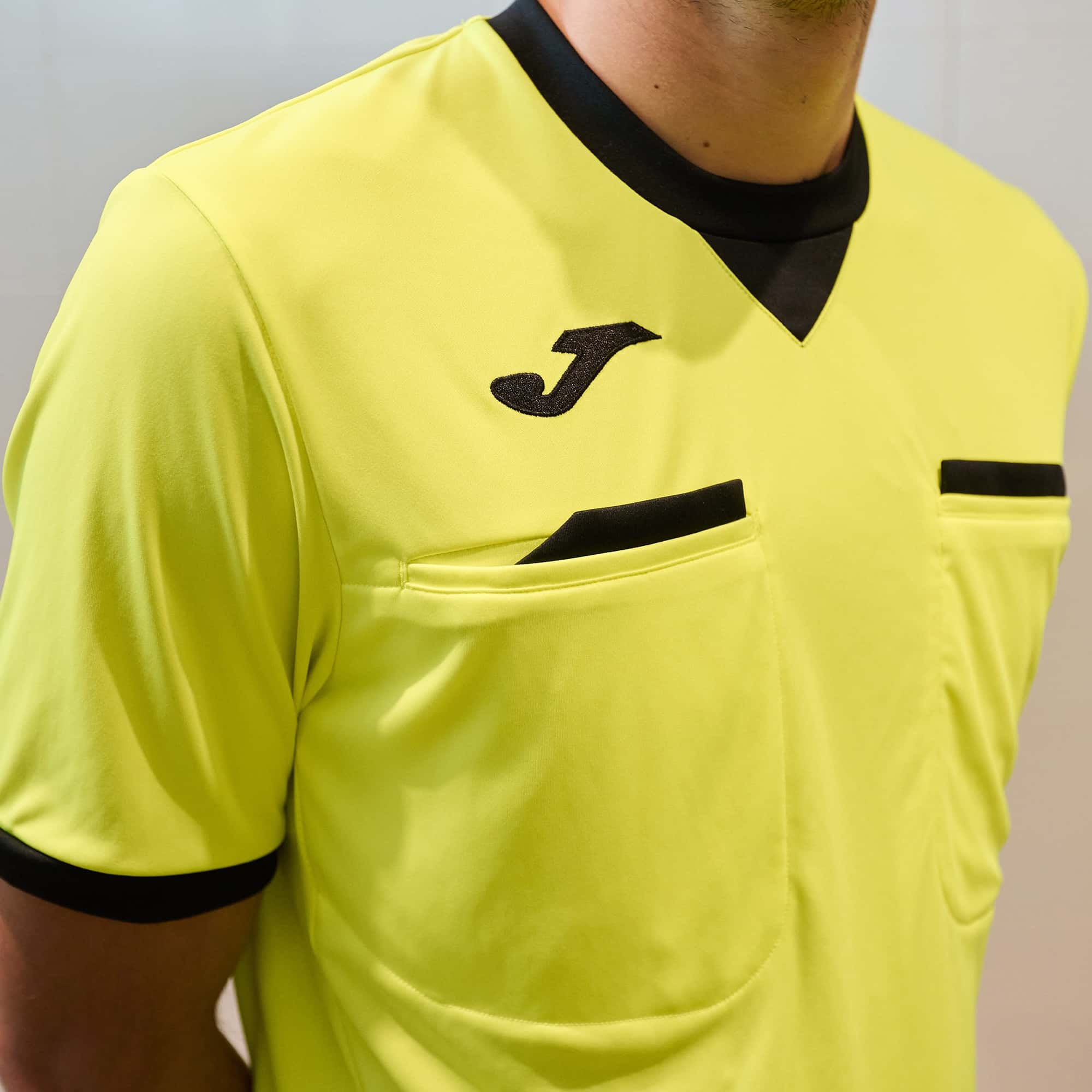 Shirt short sleeve man Referee