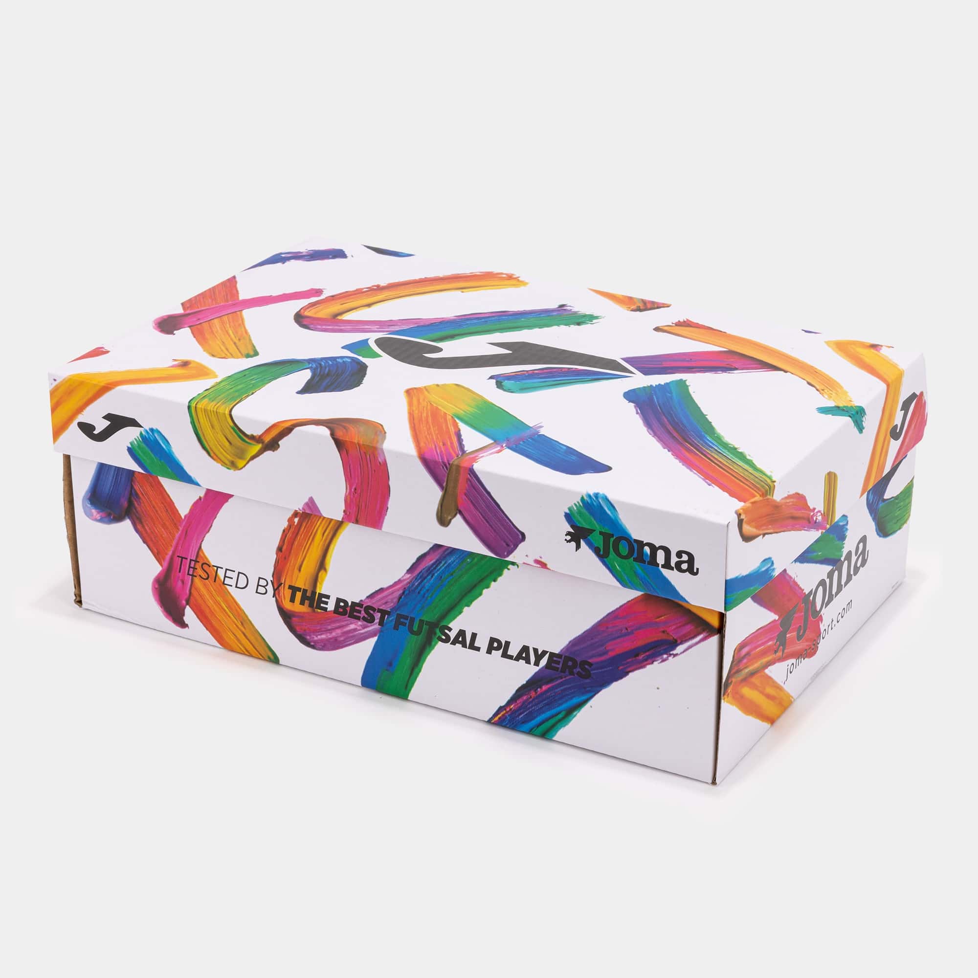 Futsal shoes Top flex 26 Graffiti indoor white