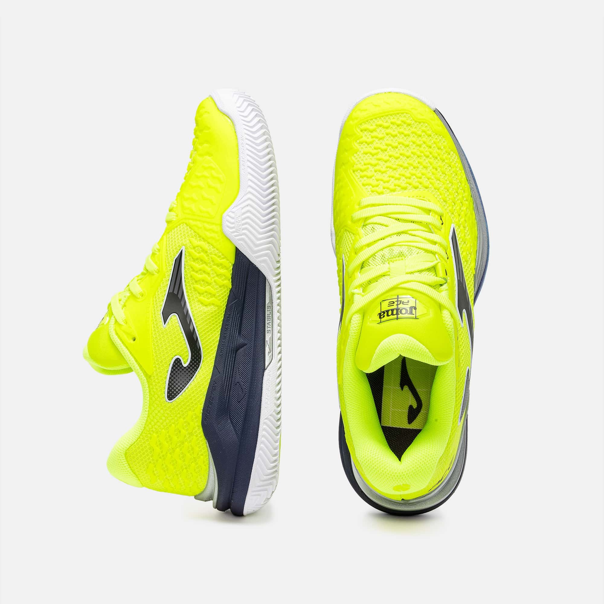 Shoes Ace Men 26 clay man fluorescent yellow