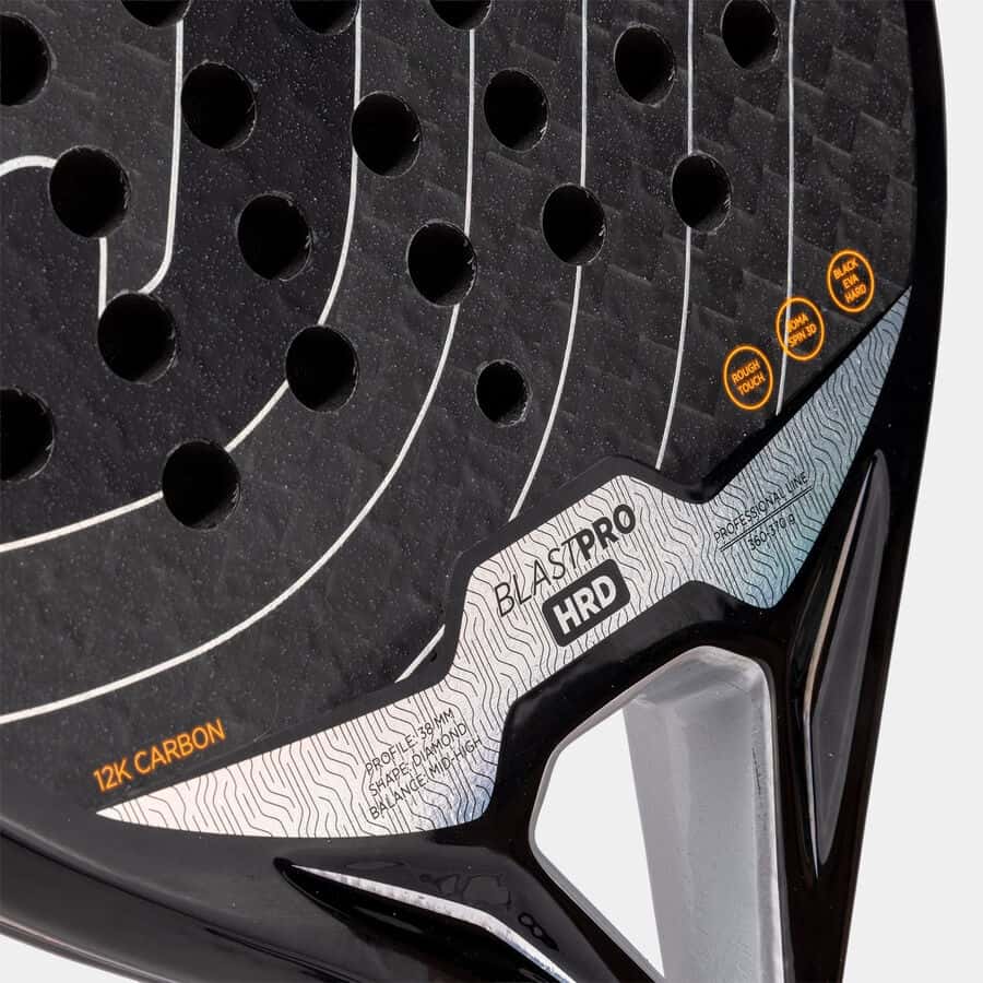 Padel racket Blast Pro Hrd black gray