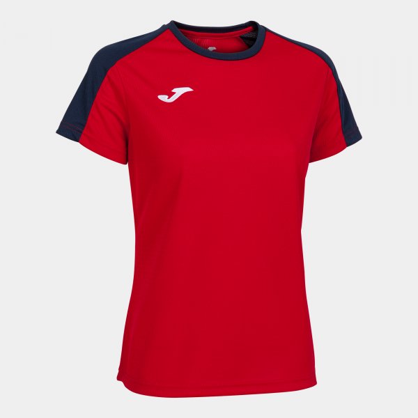 Shirt short sleeve woman Eco Championship red navy blue