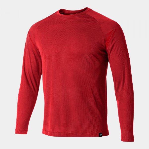 Long sleeve shirt man R-Combi red