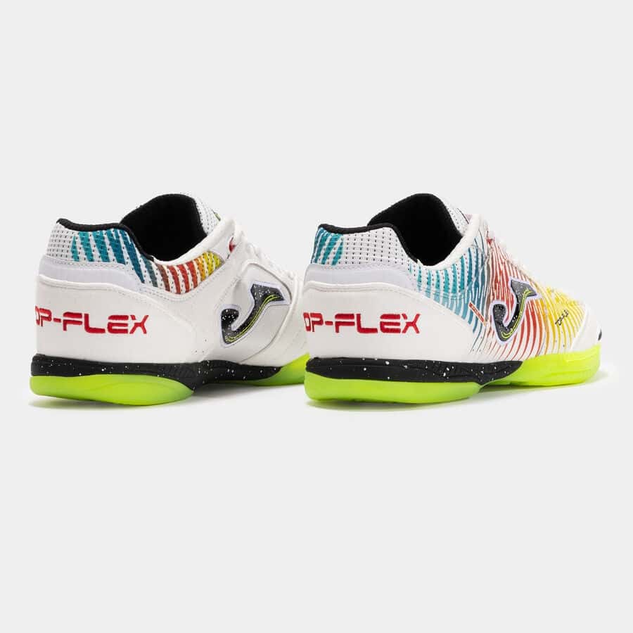Futsal shoes Top Flex 25 indoor white yellow red