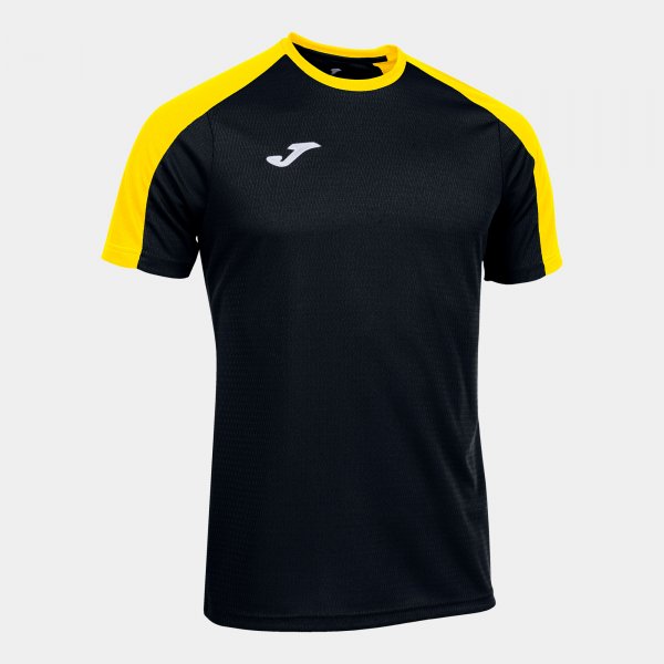 Shirt short sleeve man Eco Championship black yellow
