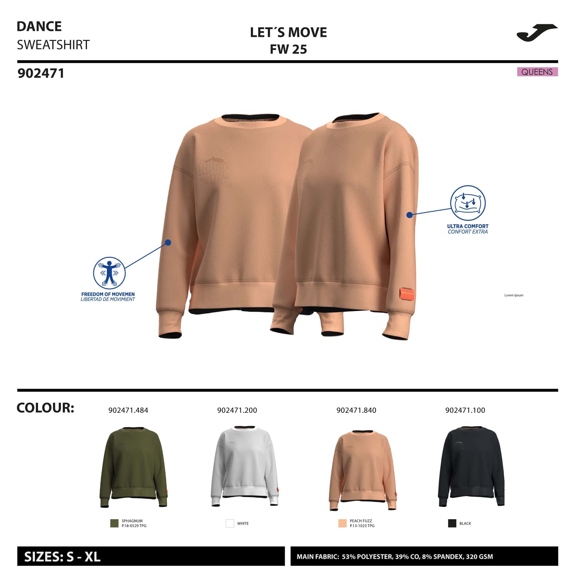 Sweatshirt woman Step