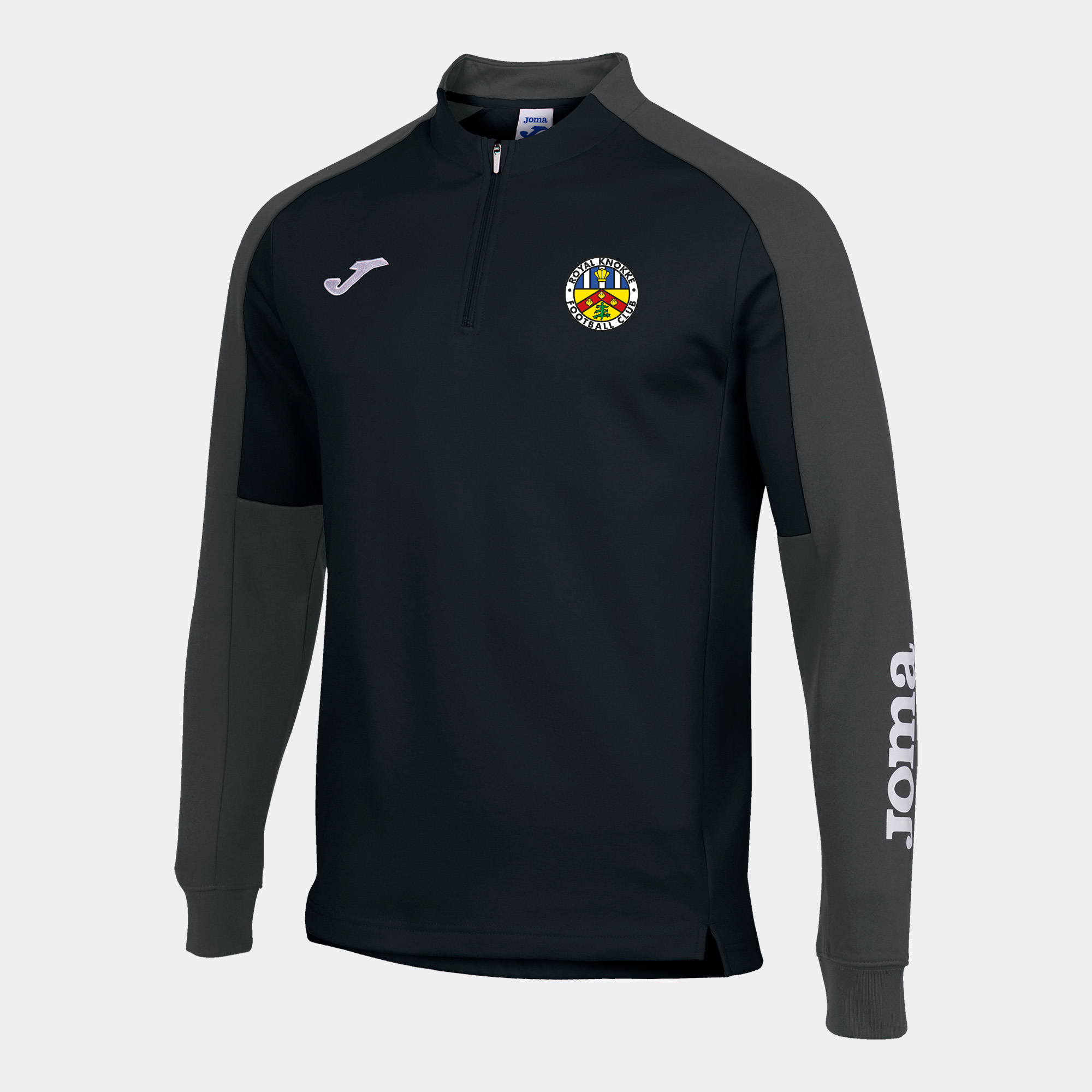 Royal Knokke FC - Sweatshirt man Eco Championship black dark gray 