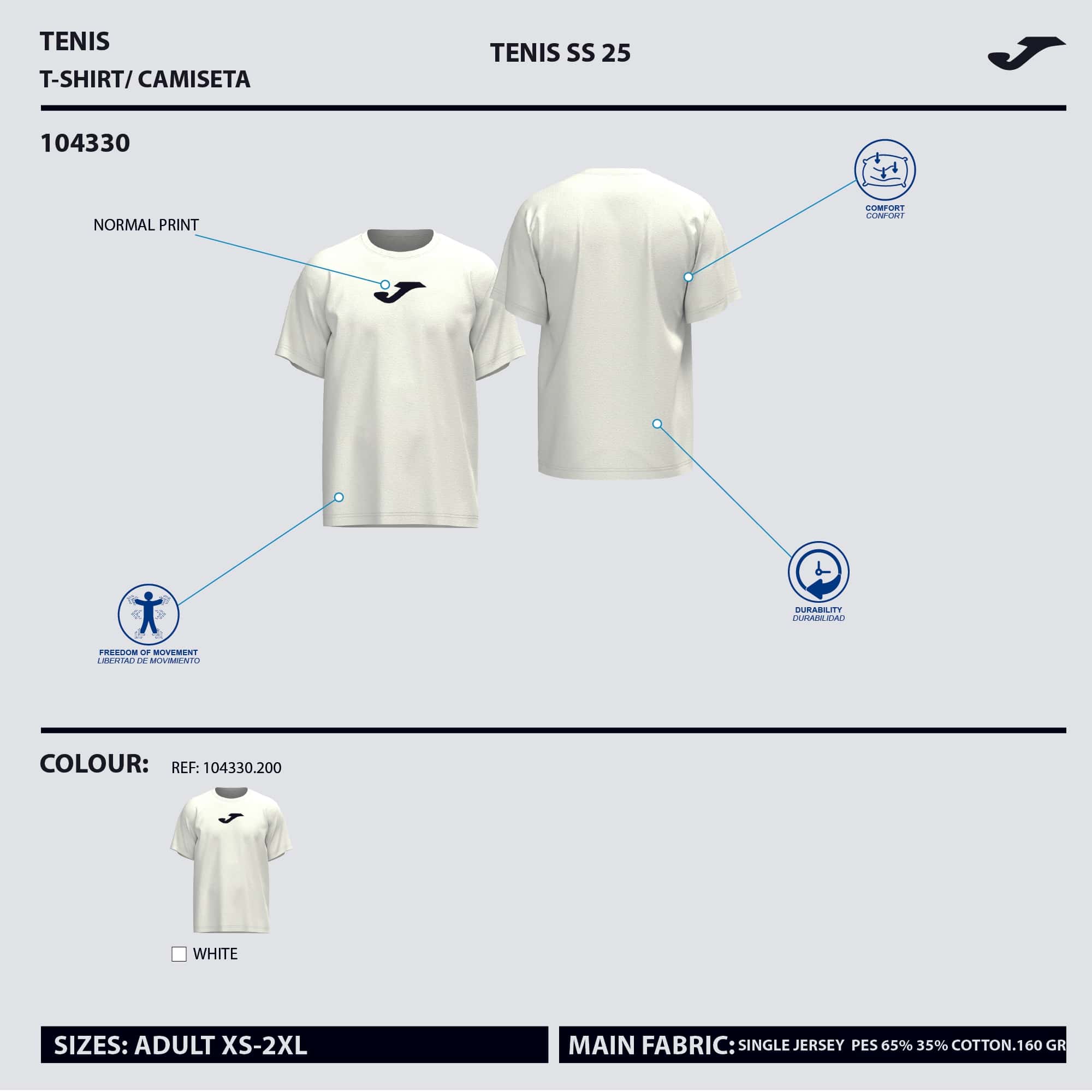 T-Shirt short sleeve man Challenge