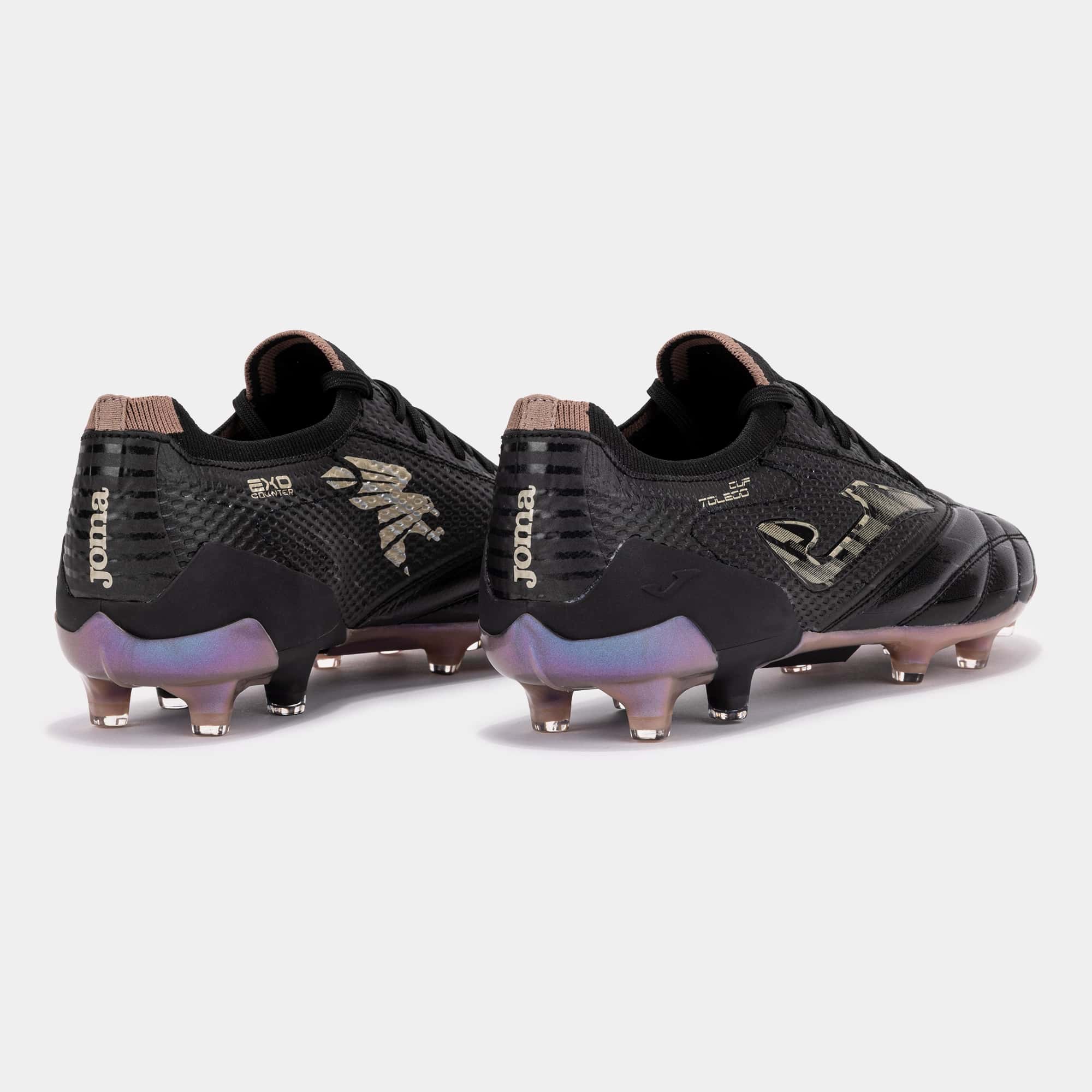 Football boots Toledo Cup 26 firm ground FG black