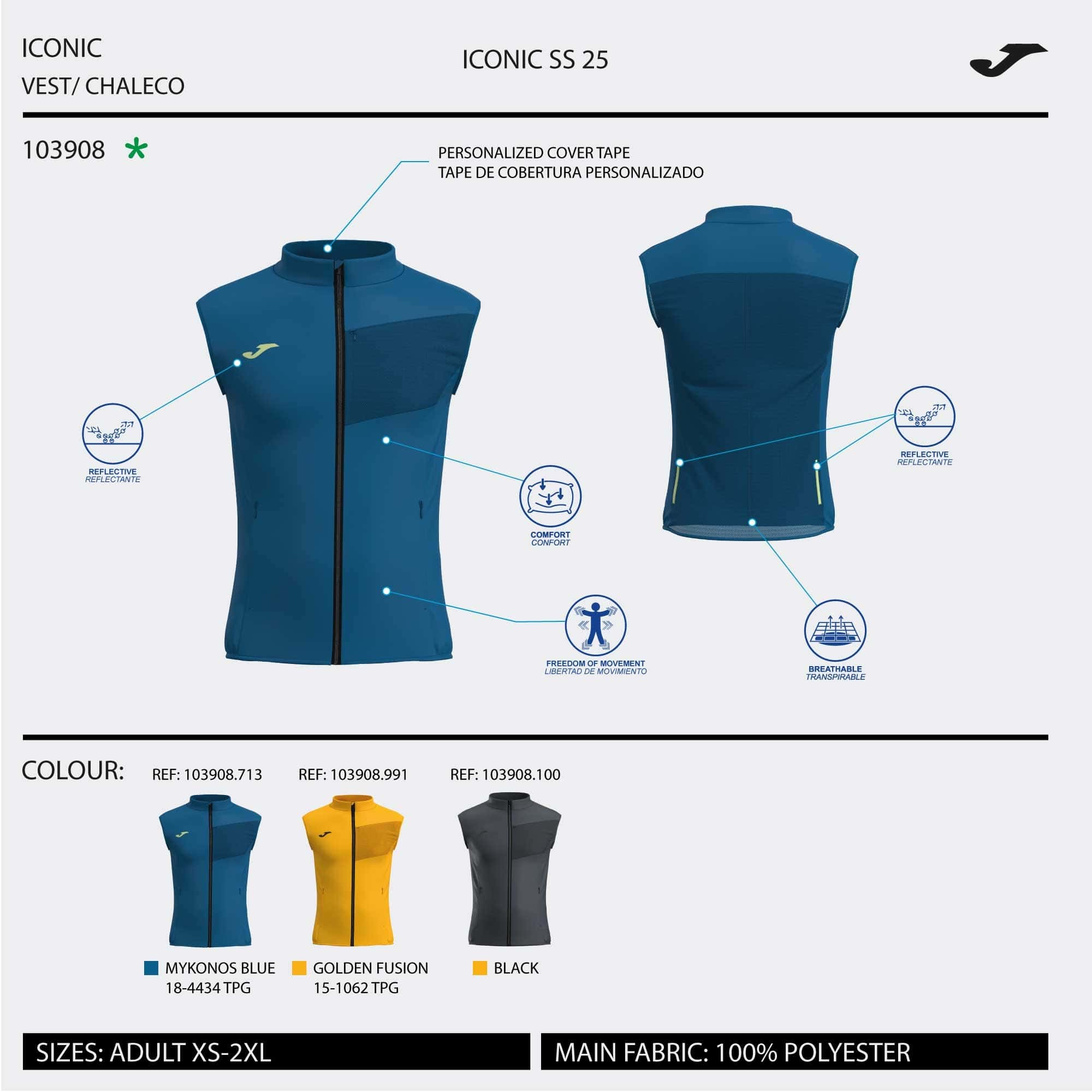 Gilet man R-Night Balcanes
