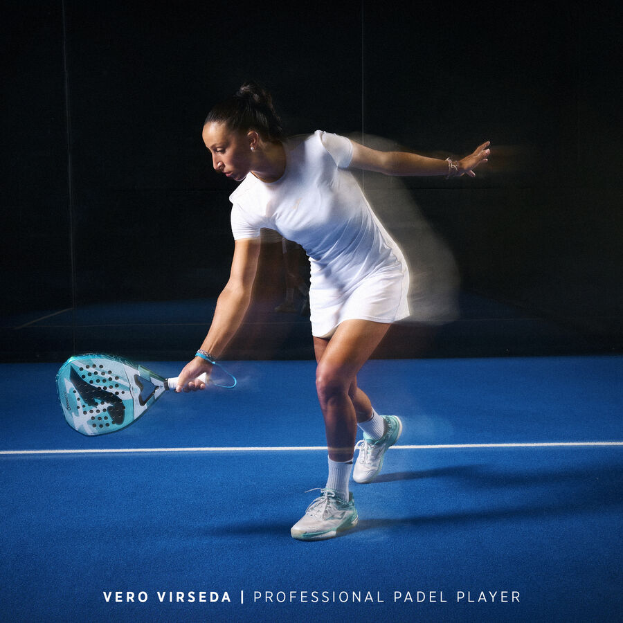 Padel racket Hyper Pro Hrd Vero Virseda green white