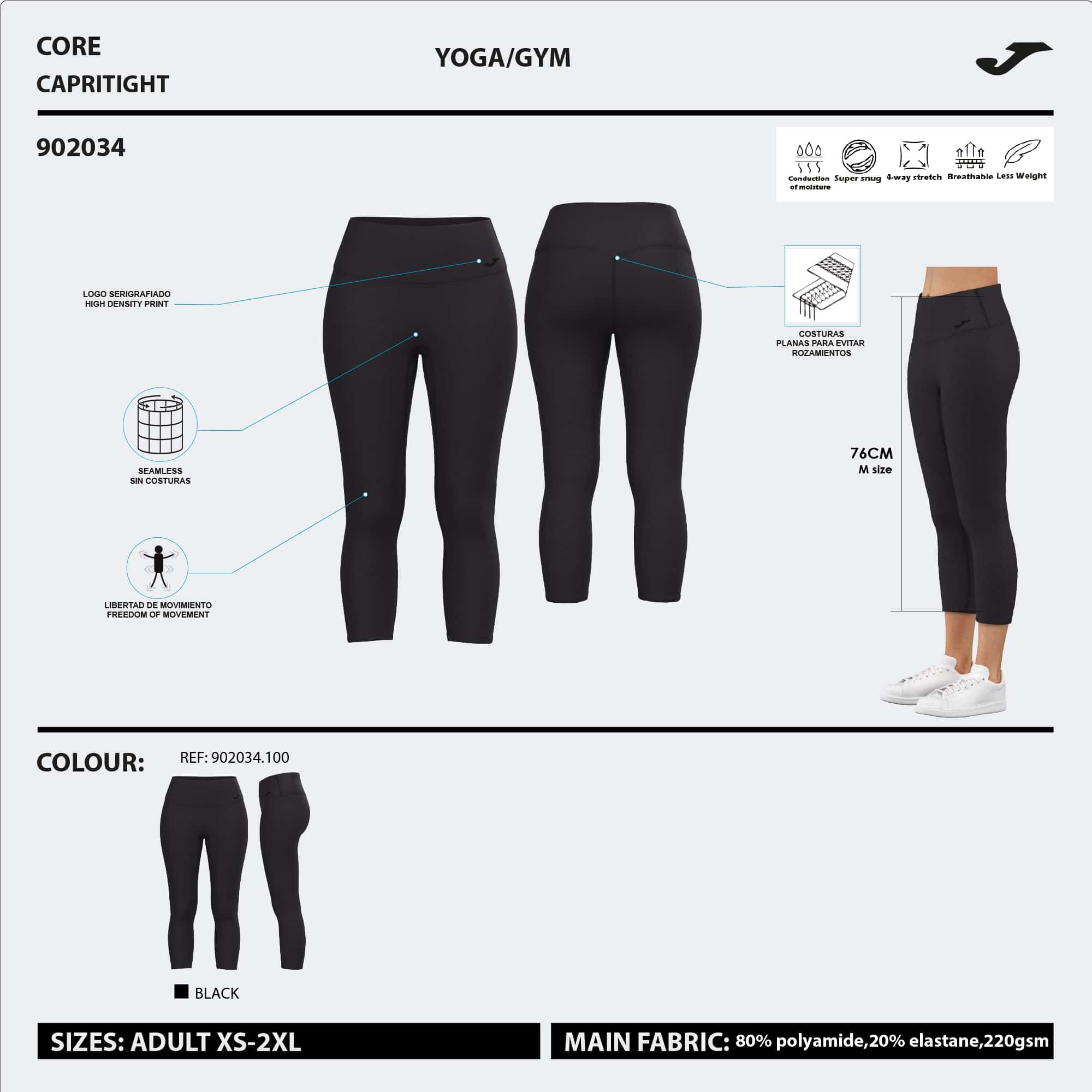 Indoor Gym 3/4 Tights 