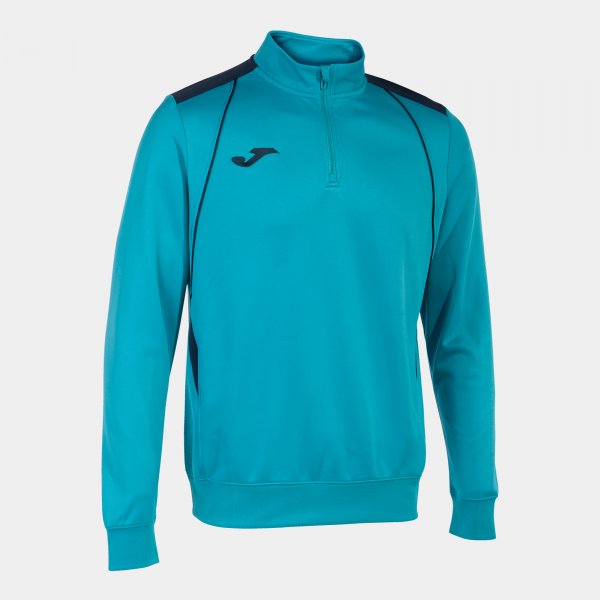 Sweatshirt man Championship VII fluorescent turquoise navy blue