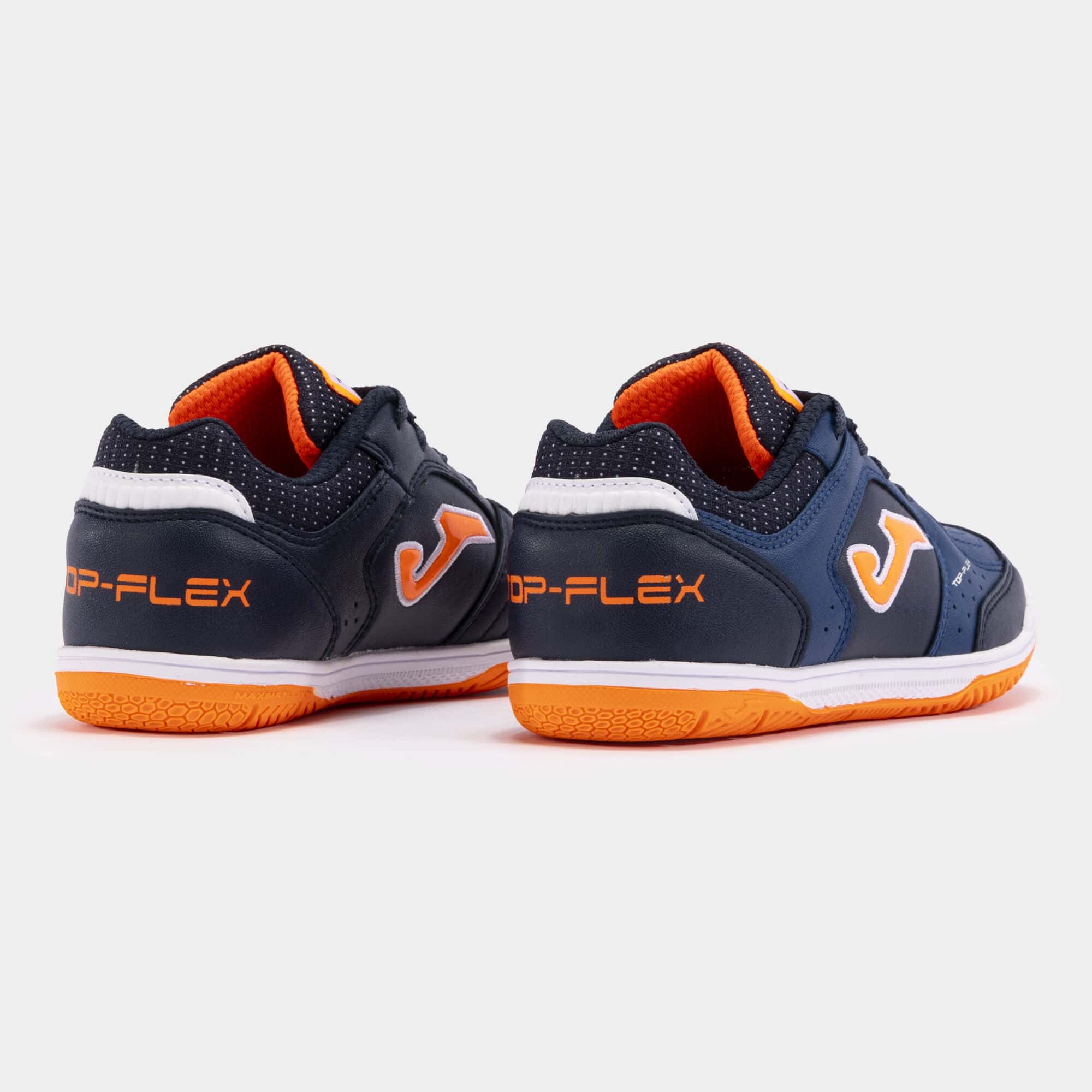 Futsal Shoes Top Flex Jr 2433 Blue Orange Indoor