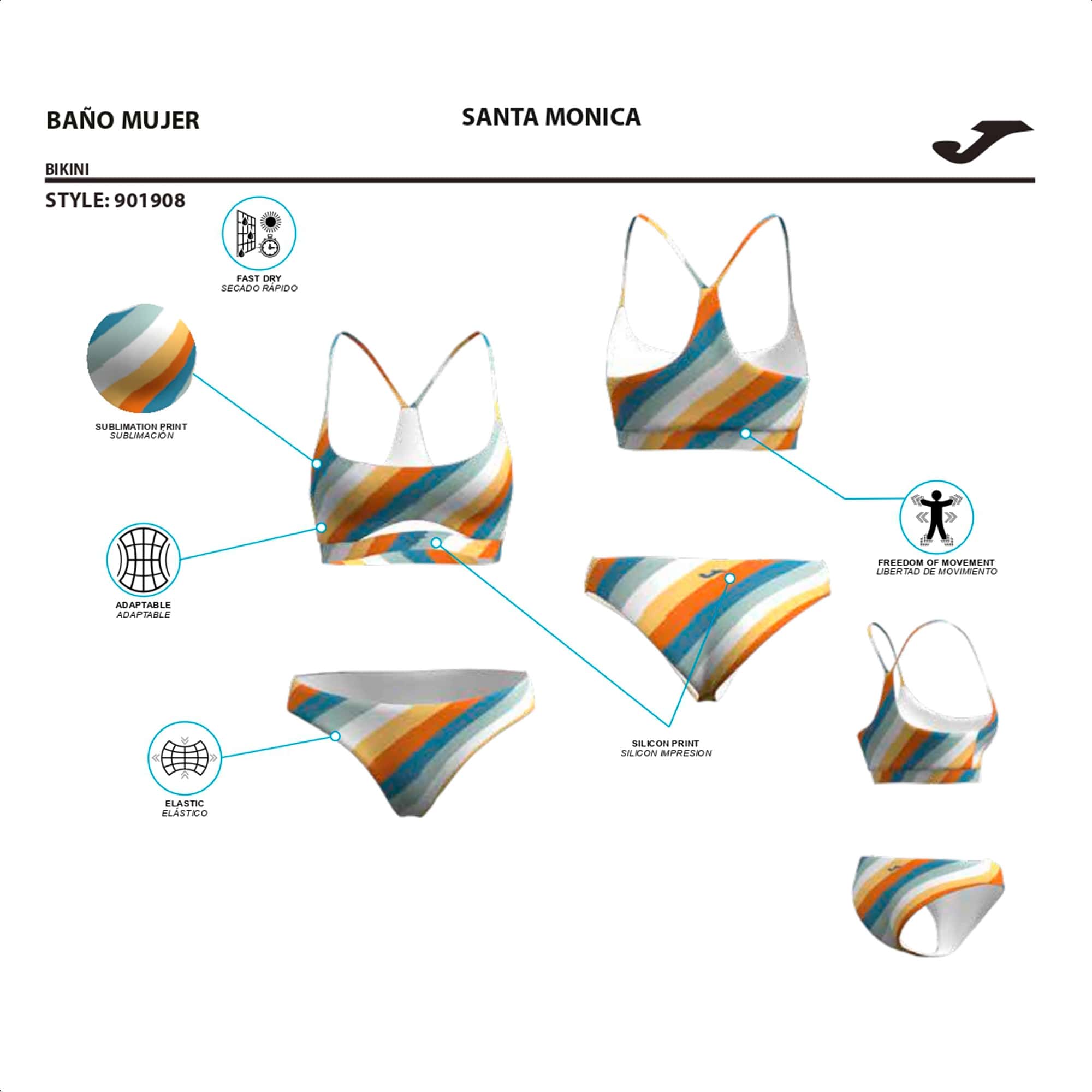 Bikini woman Santa Mónica II