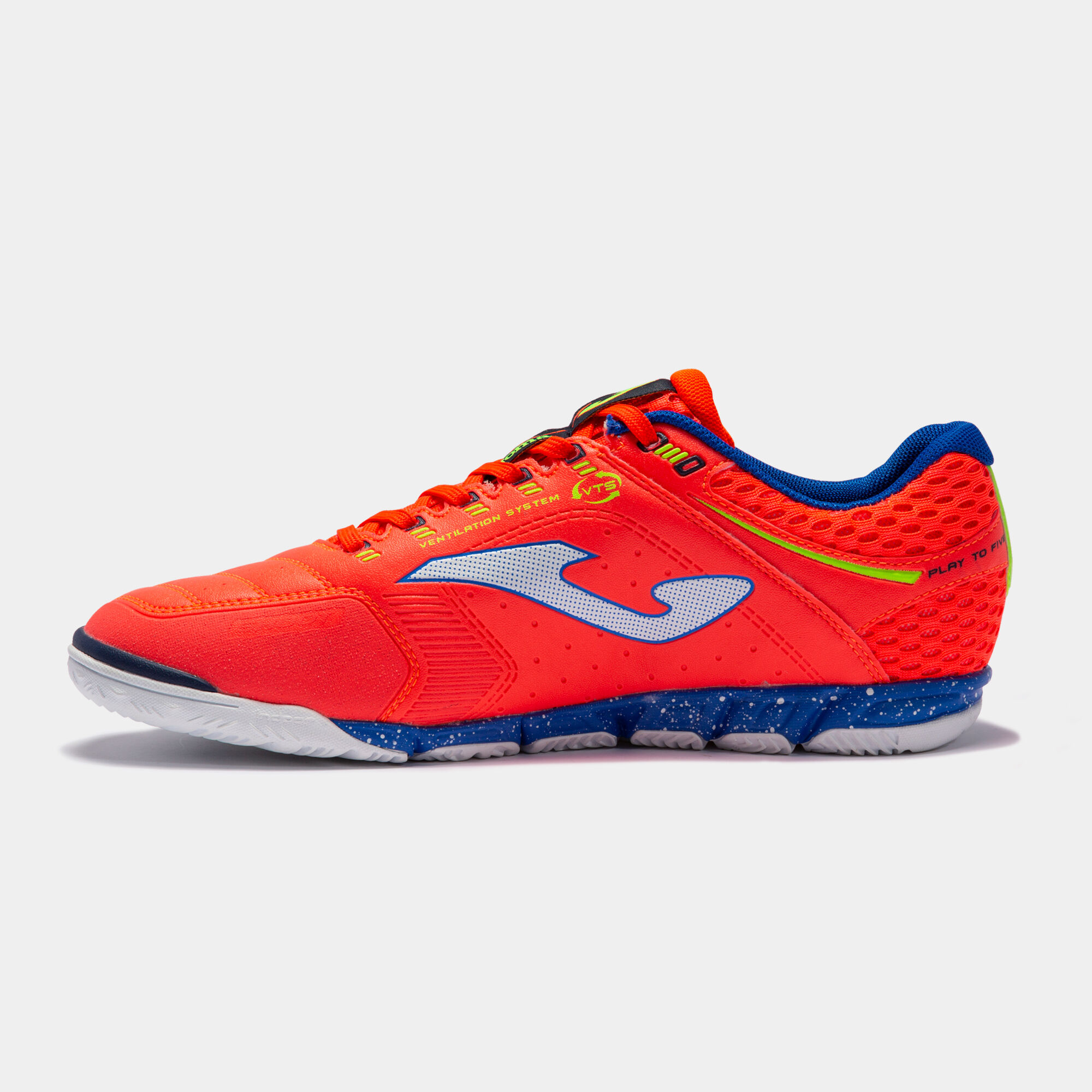 Futsal shoes Liga-5 22 indoor fluorescent orange