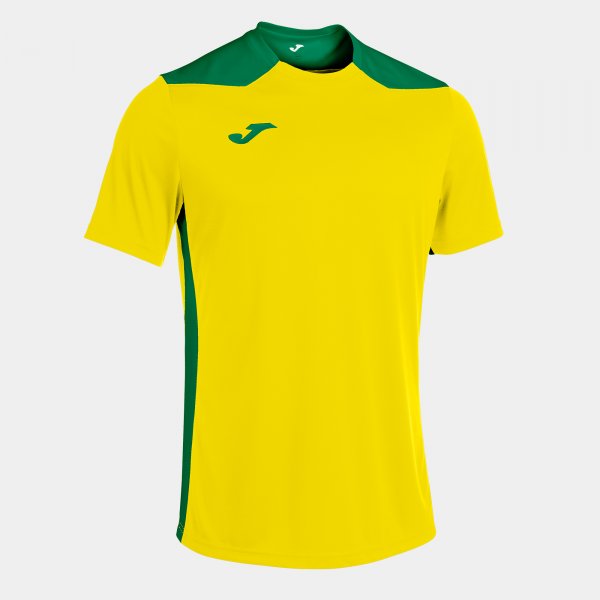 Shirt short sleeve man Championship VI yellow green