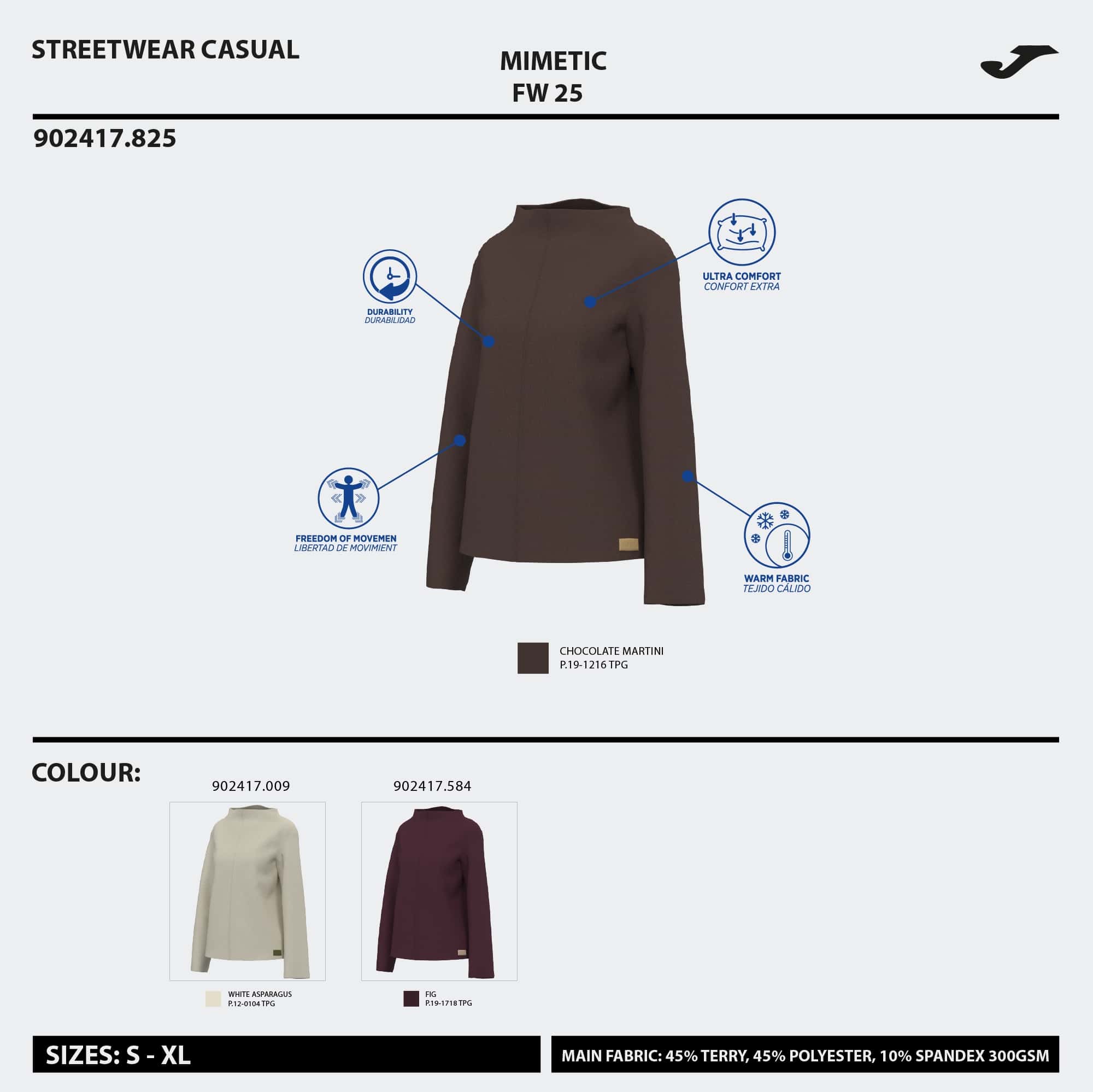 Sweatshirt woman Mimetic