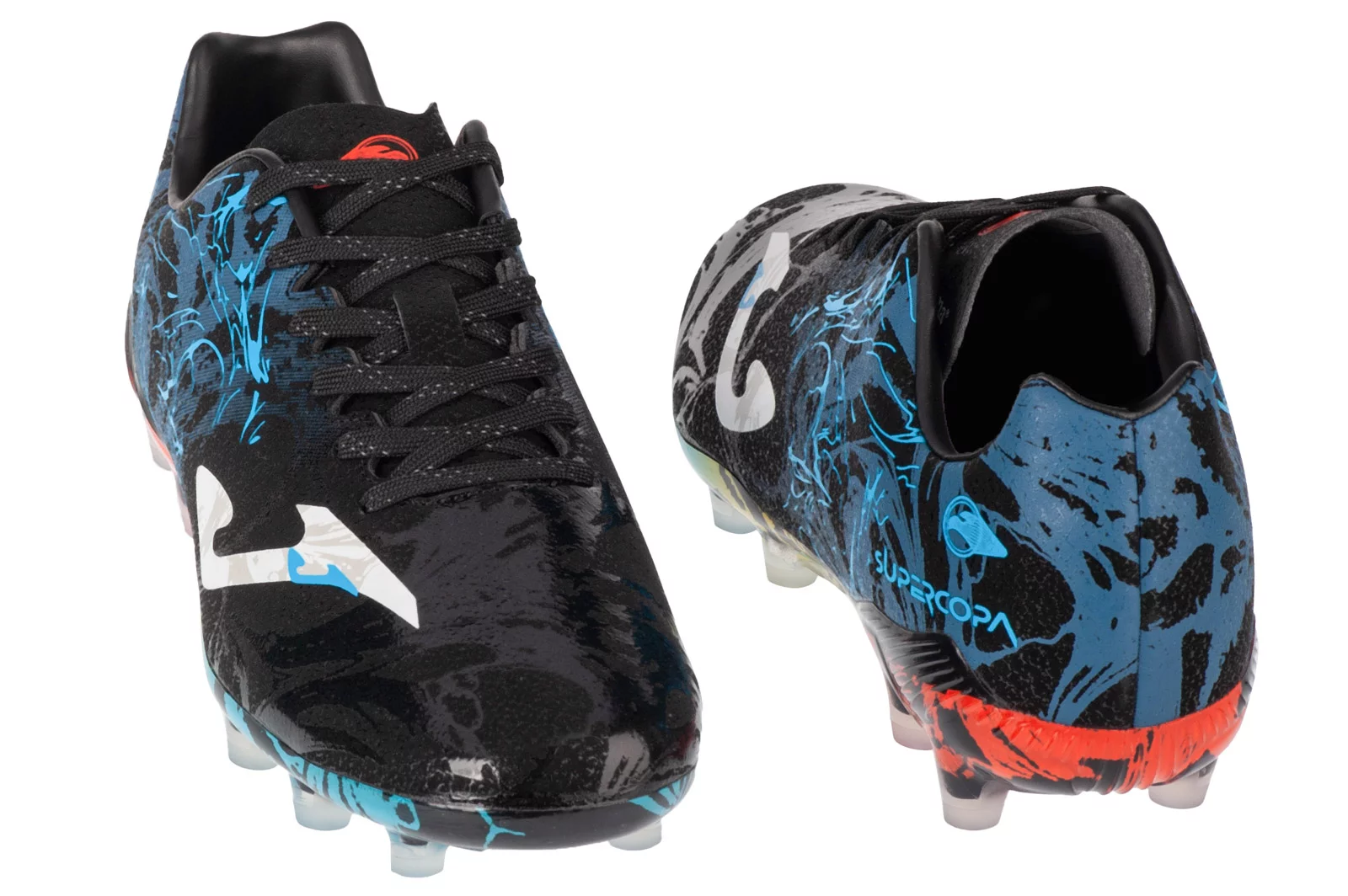 Super Copa 2441 Black Blue Firm Ground