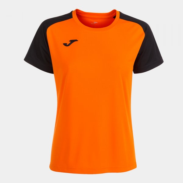 Shirt short sleeve woman Academy IV orange black