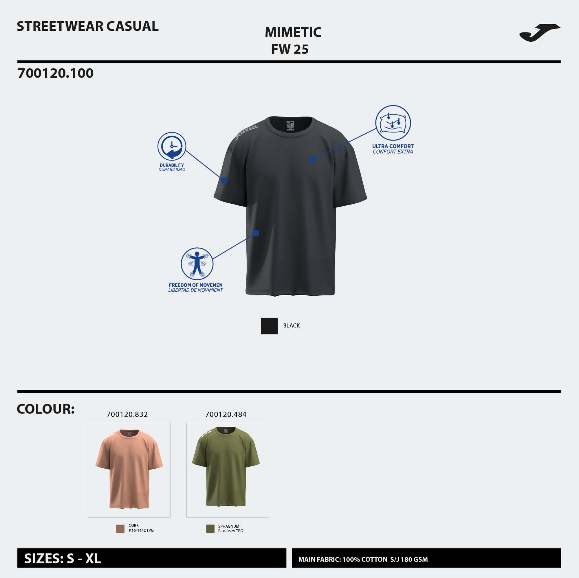 Shirt short sleeve unisex Mimetic