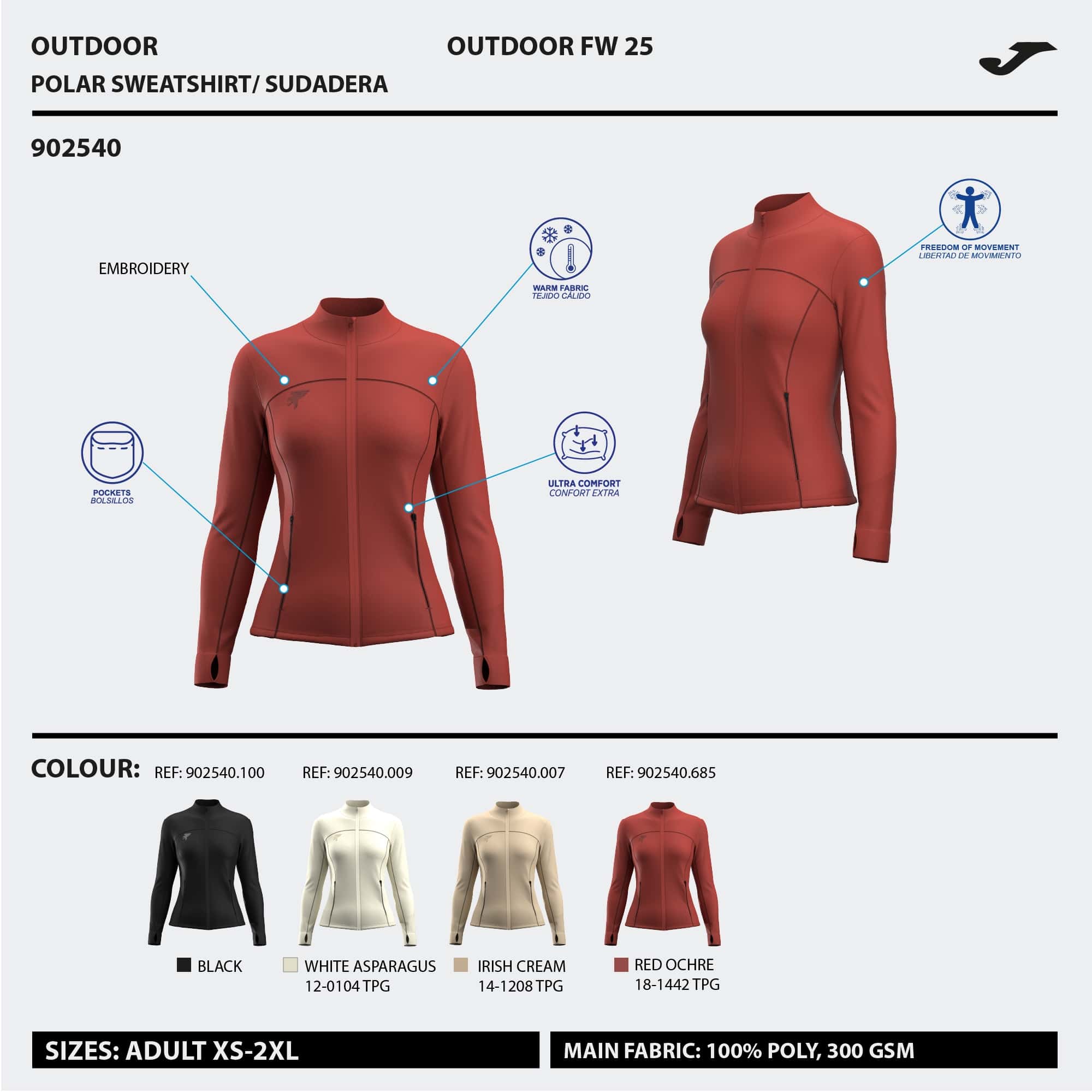 Polar fleece woman Explorer