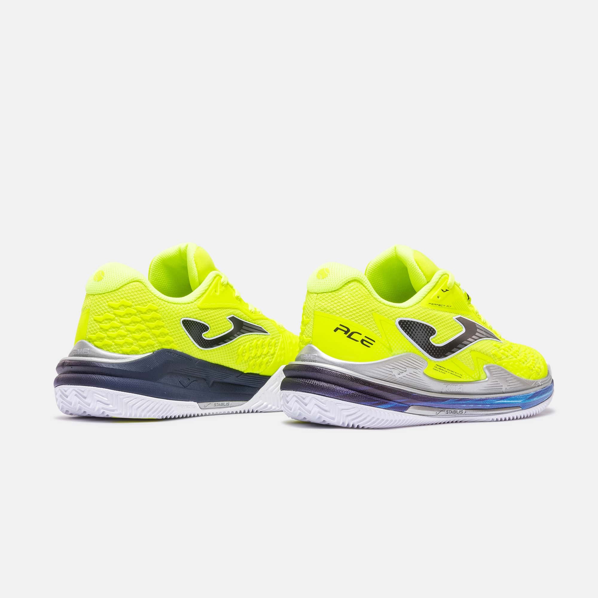 Shoes Ace Men 26 clay man fluorescent yellow
