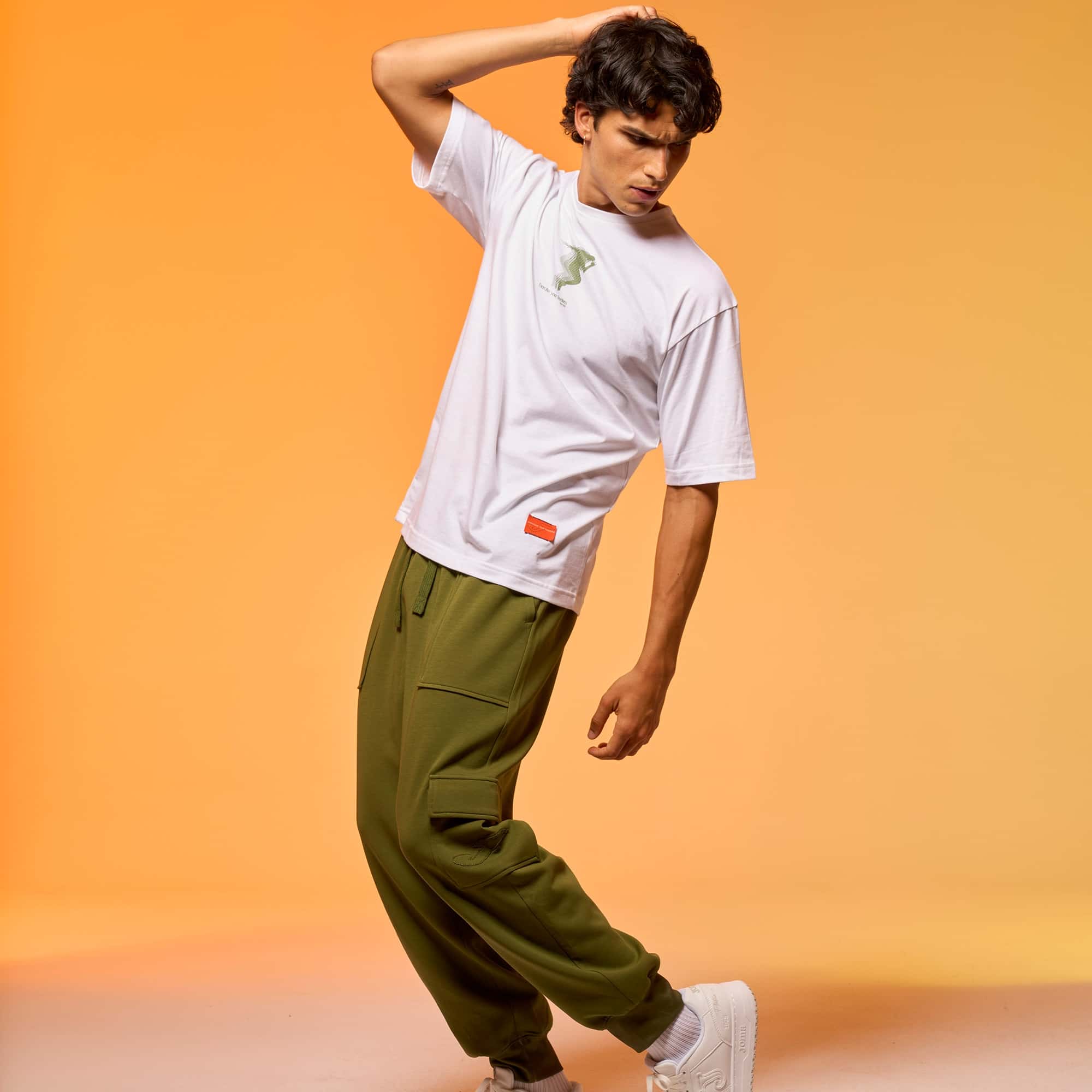 Shirt short sleeve man Step