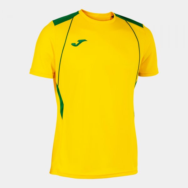 Shirt short sleeve man Championship VII yellow green